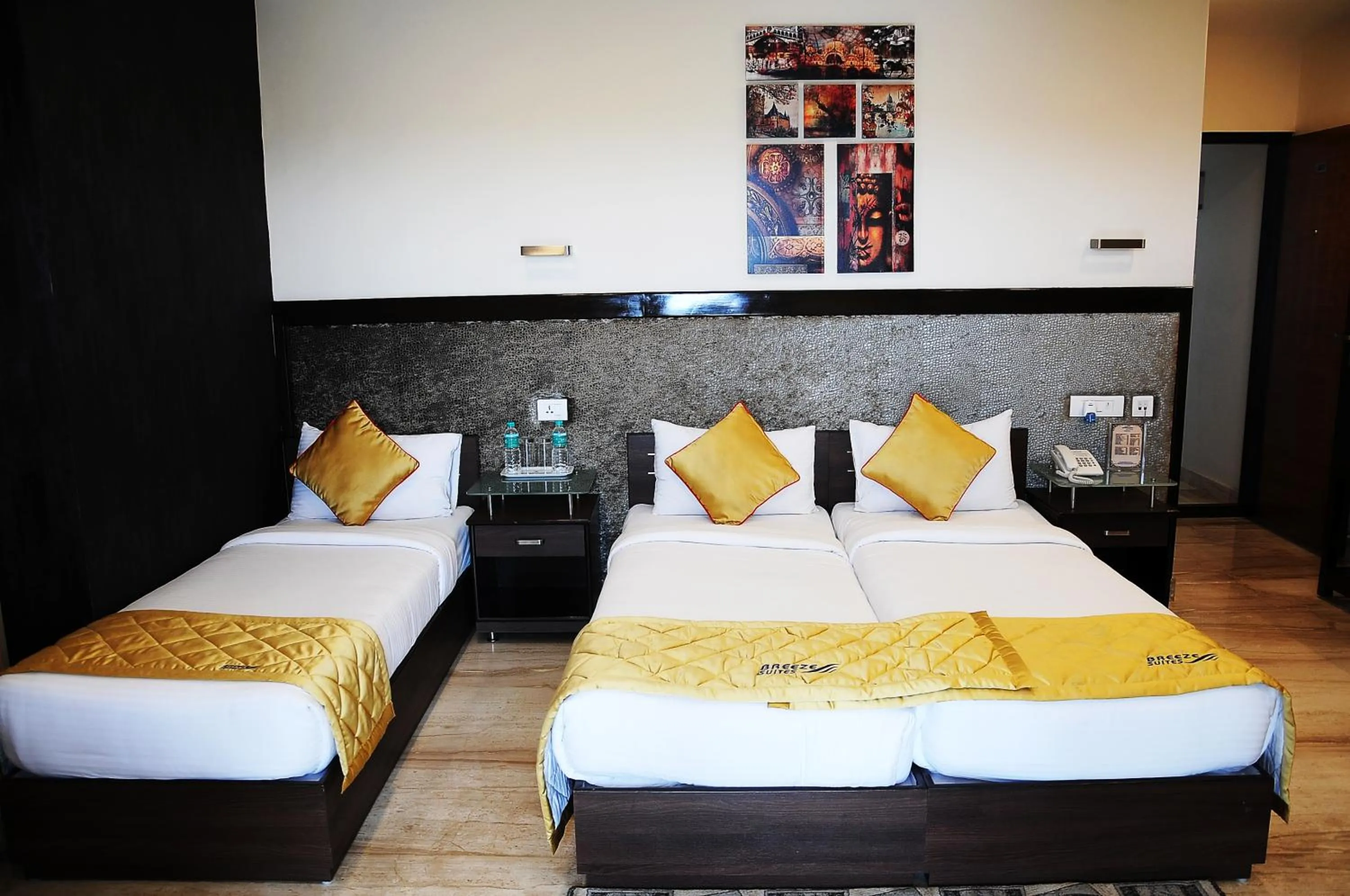 Bed in D Breeze Suites