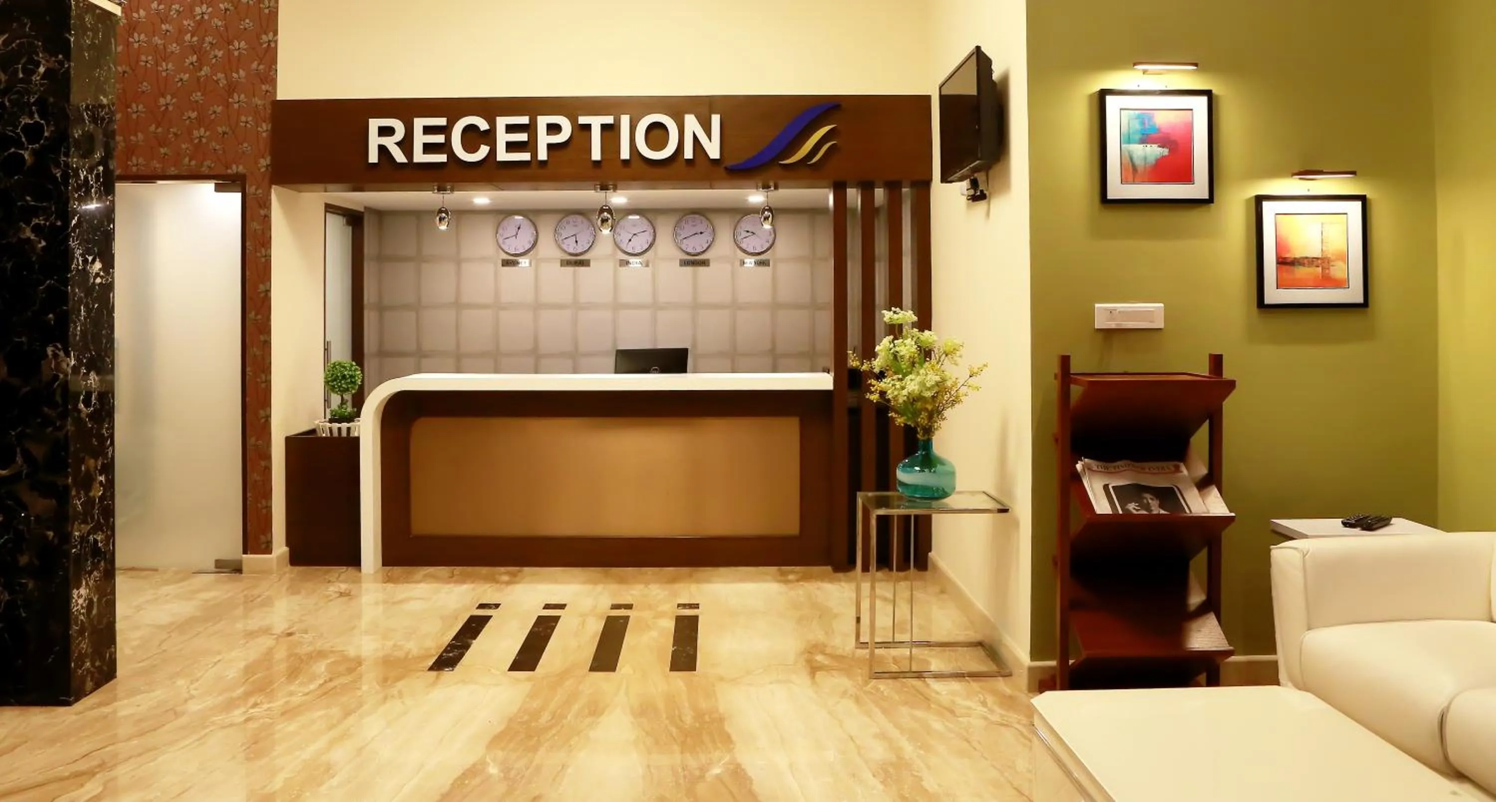 Lobby or reception in D Breeze Suites