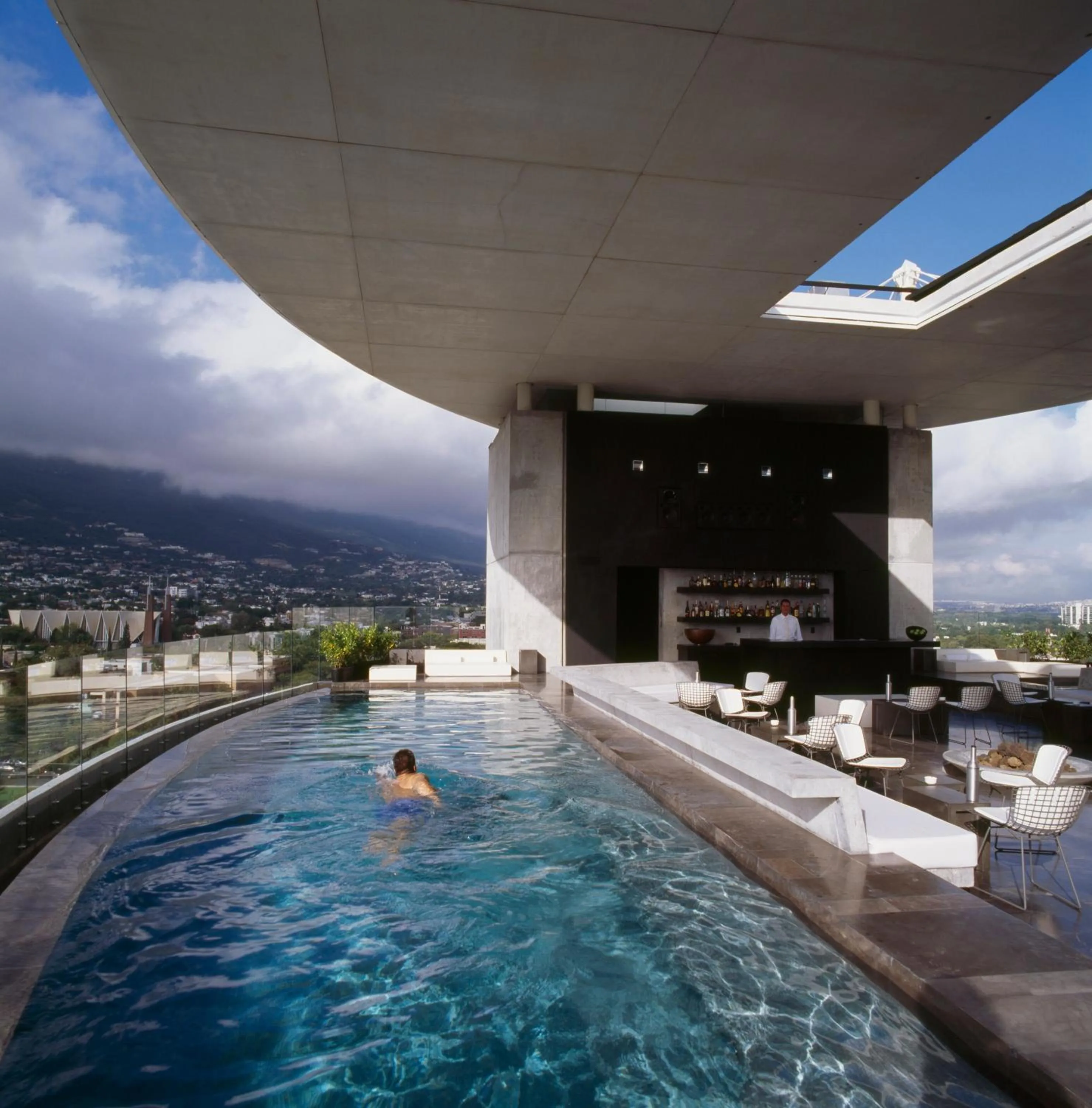 Swimming pool in Habita Monterrey, a Member of Design Hotels