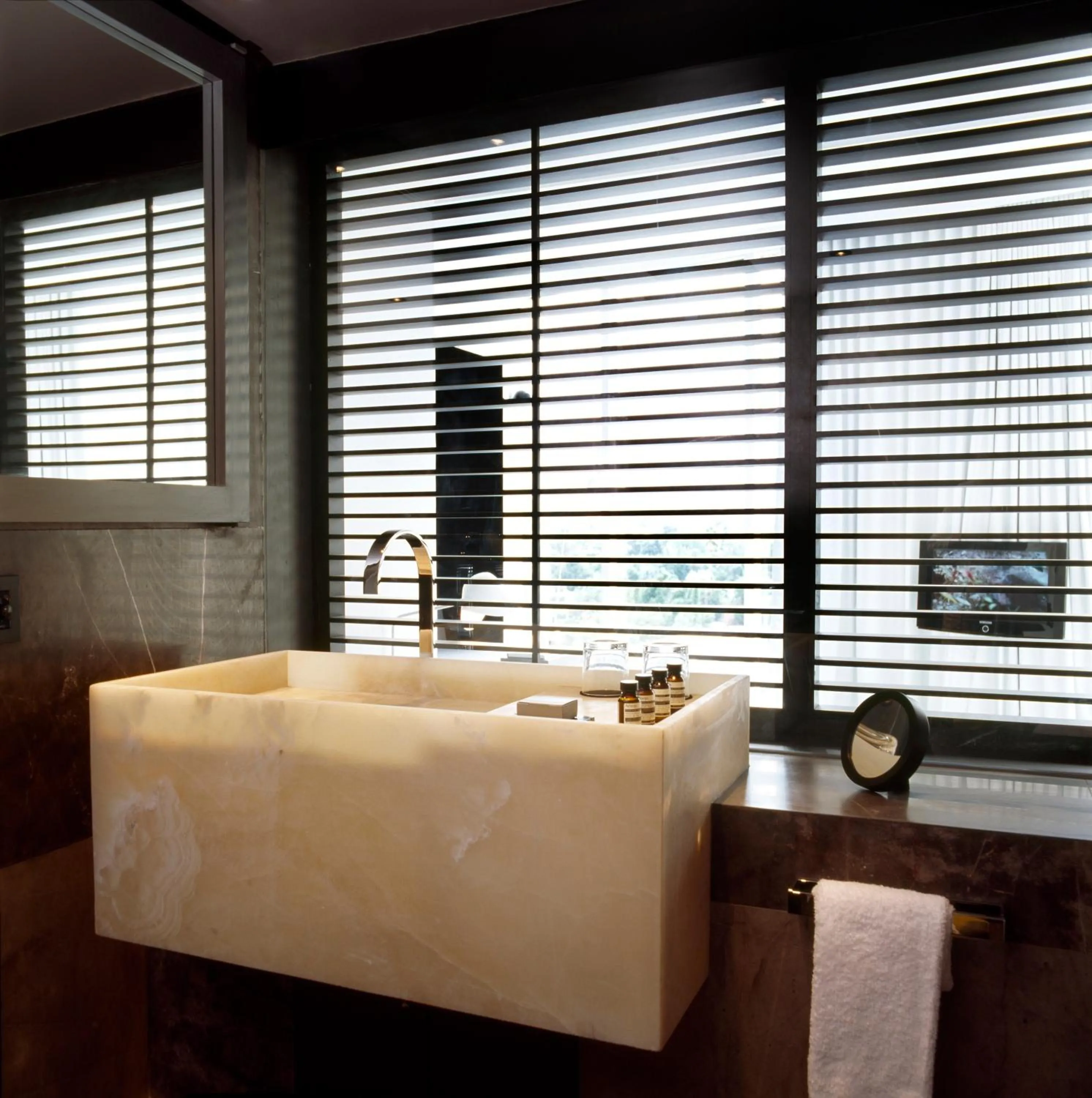 Bathroom in Habita Monterrey, a Member of Design Hotels