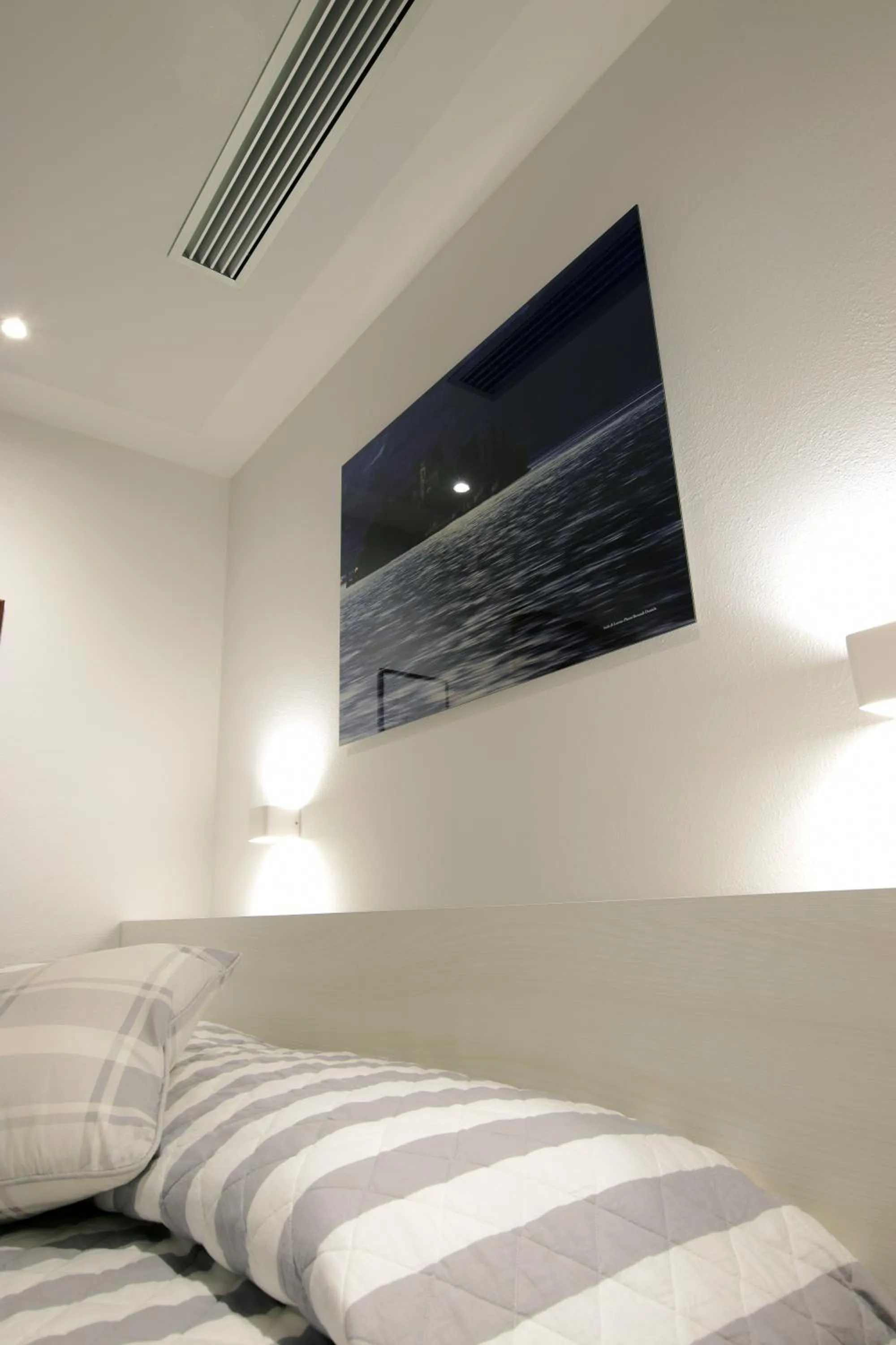 Decorative detail, Bed in Albergo Ristorante Orazio