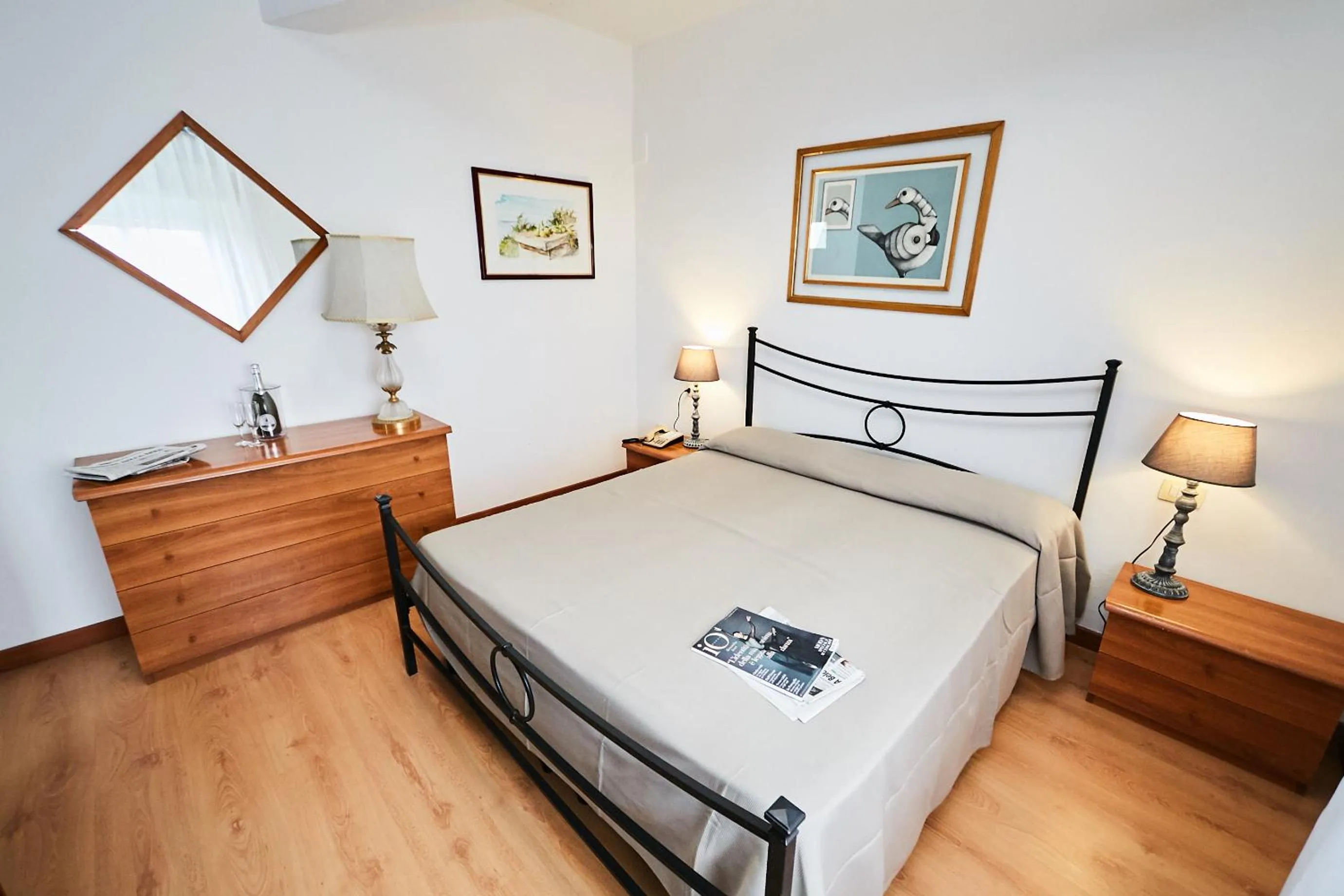 Bed in Hotel Enterprise