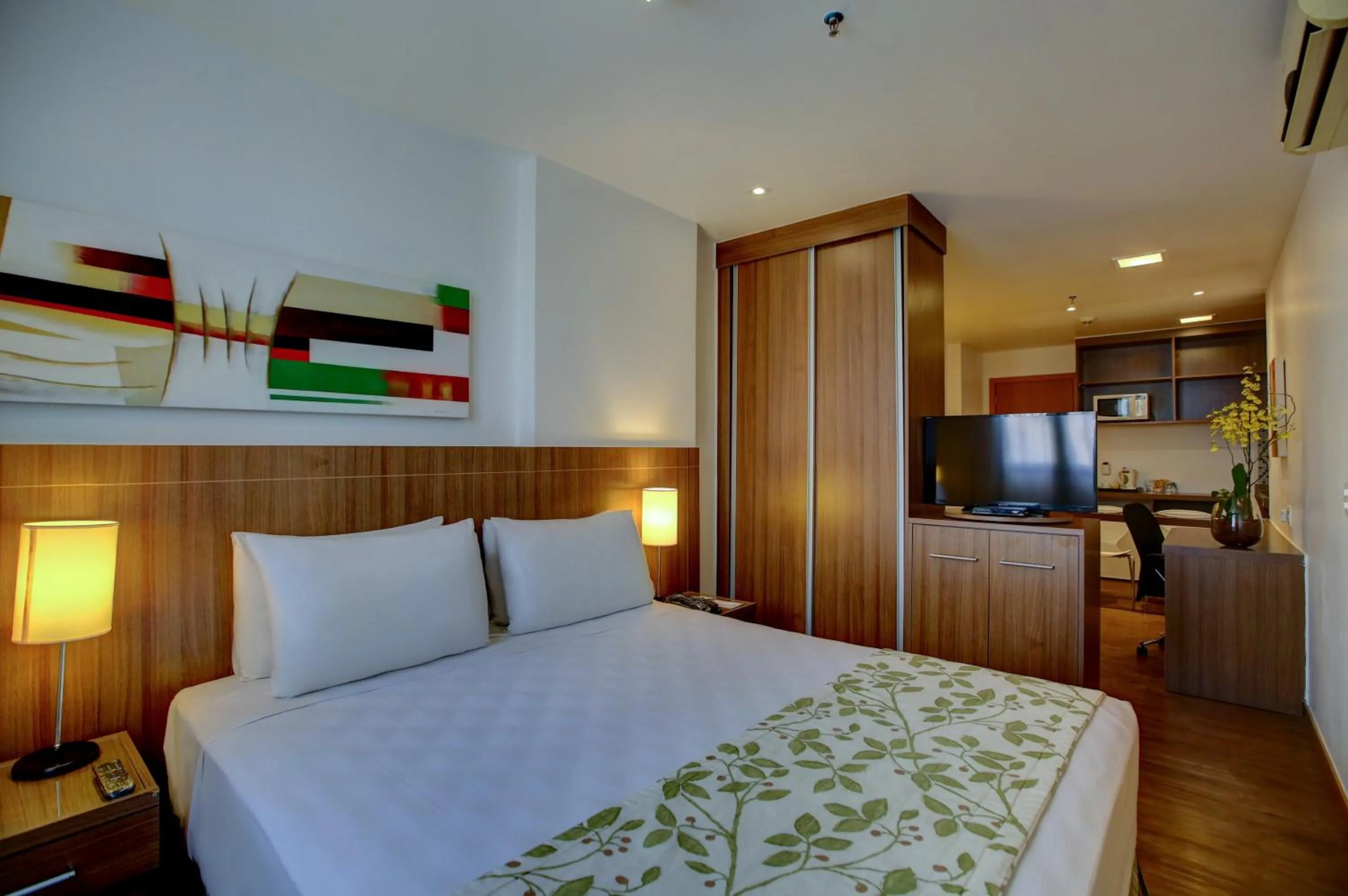 Bed in Nobile Suites Monumental