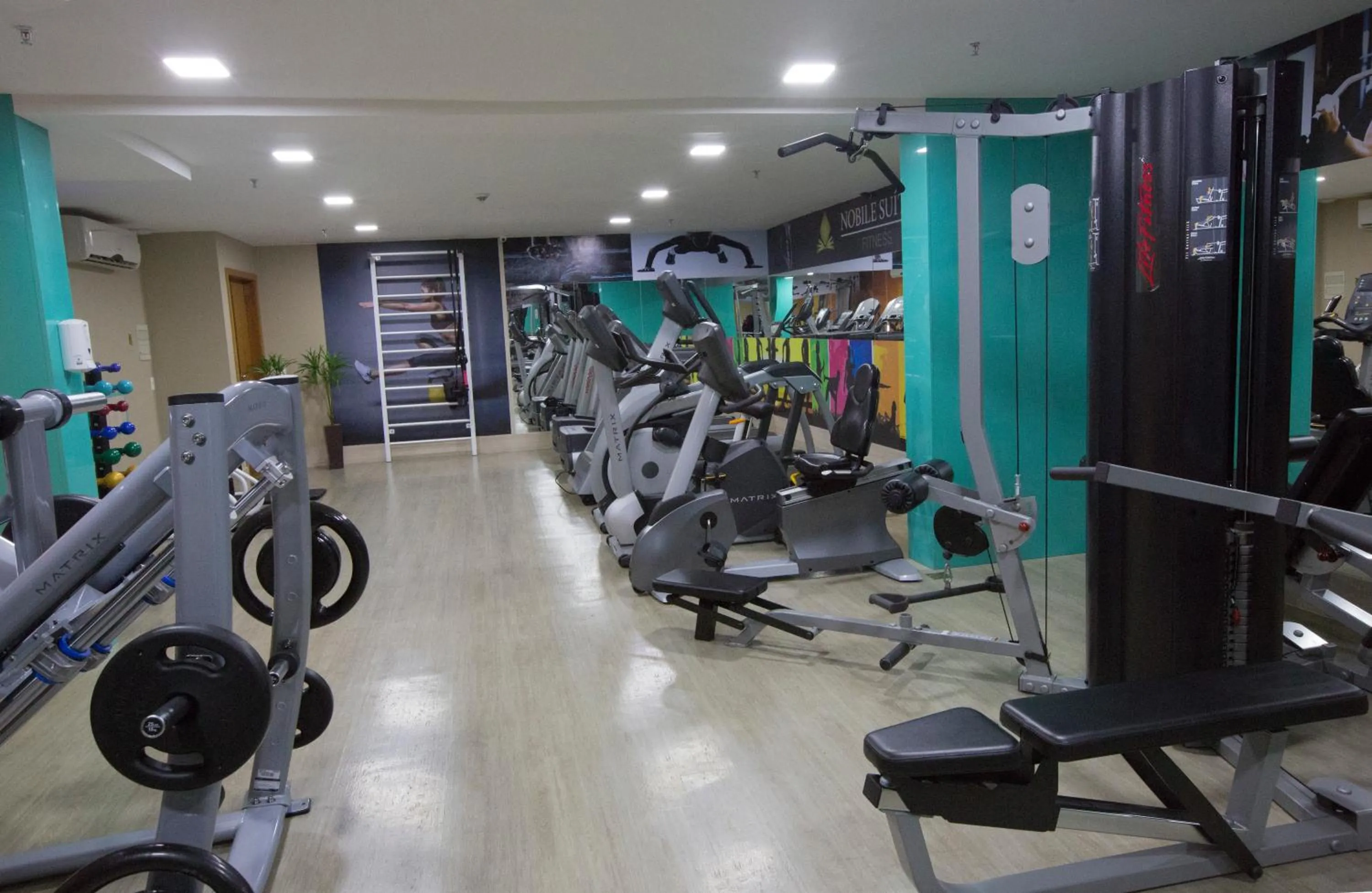 Fitness centre/facilities in Nobile Suites Monumental