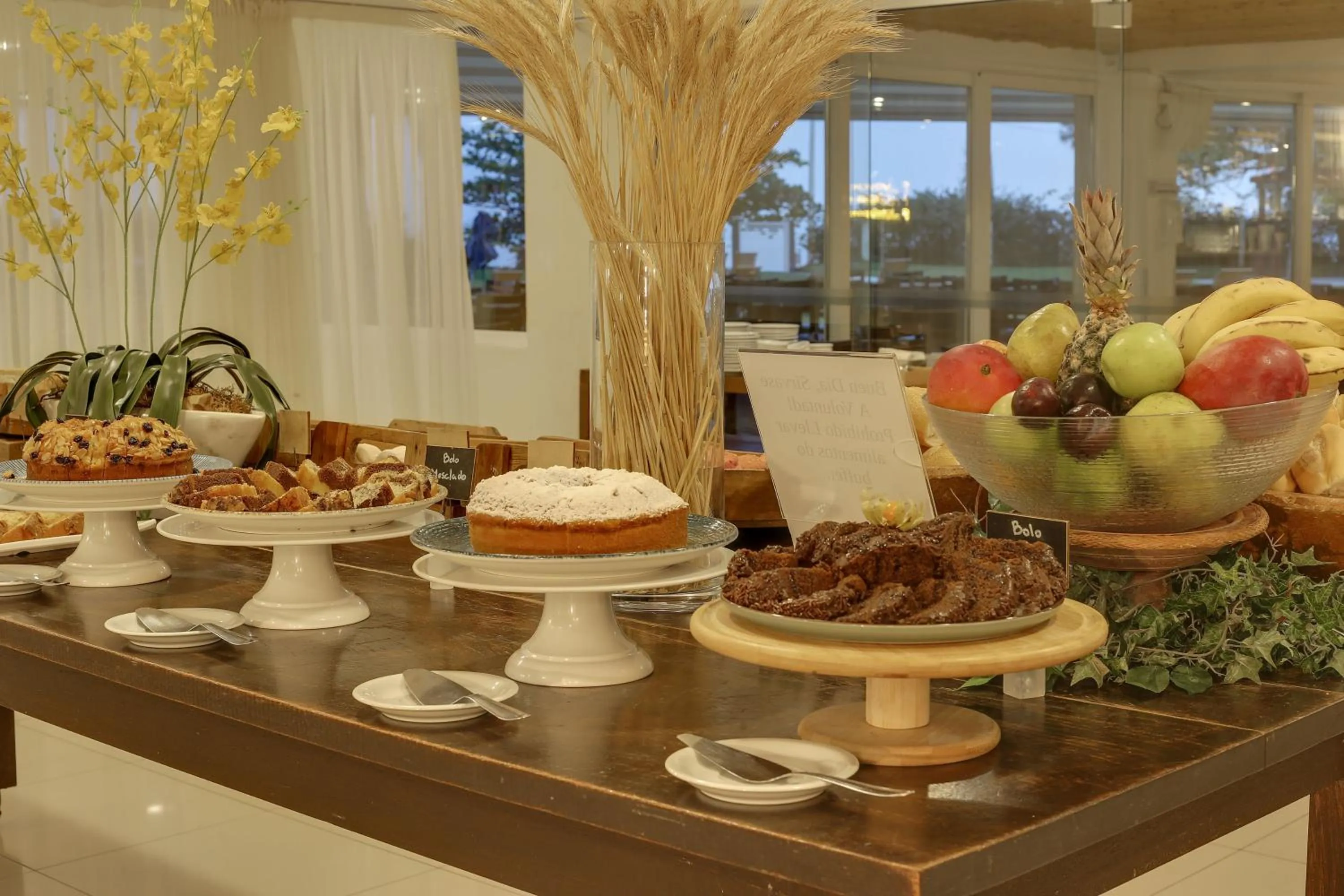 Breakfast in Hotel Porto Sol Beach