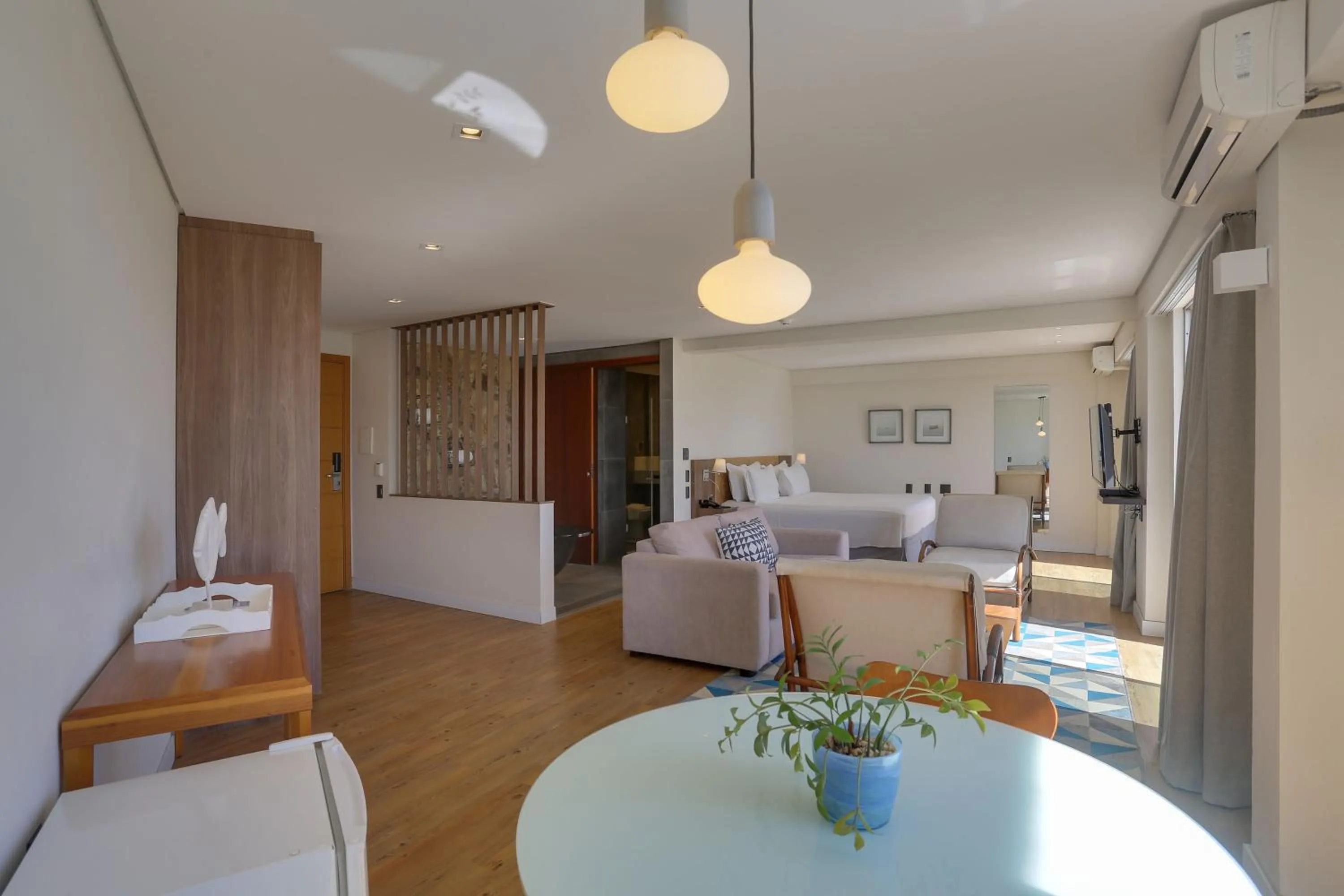 Seating area in Hotel Porto Sol Beach