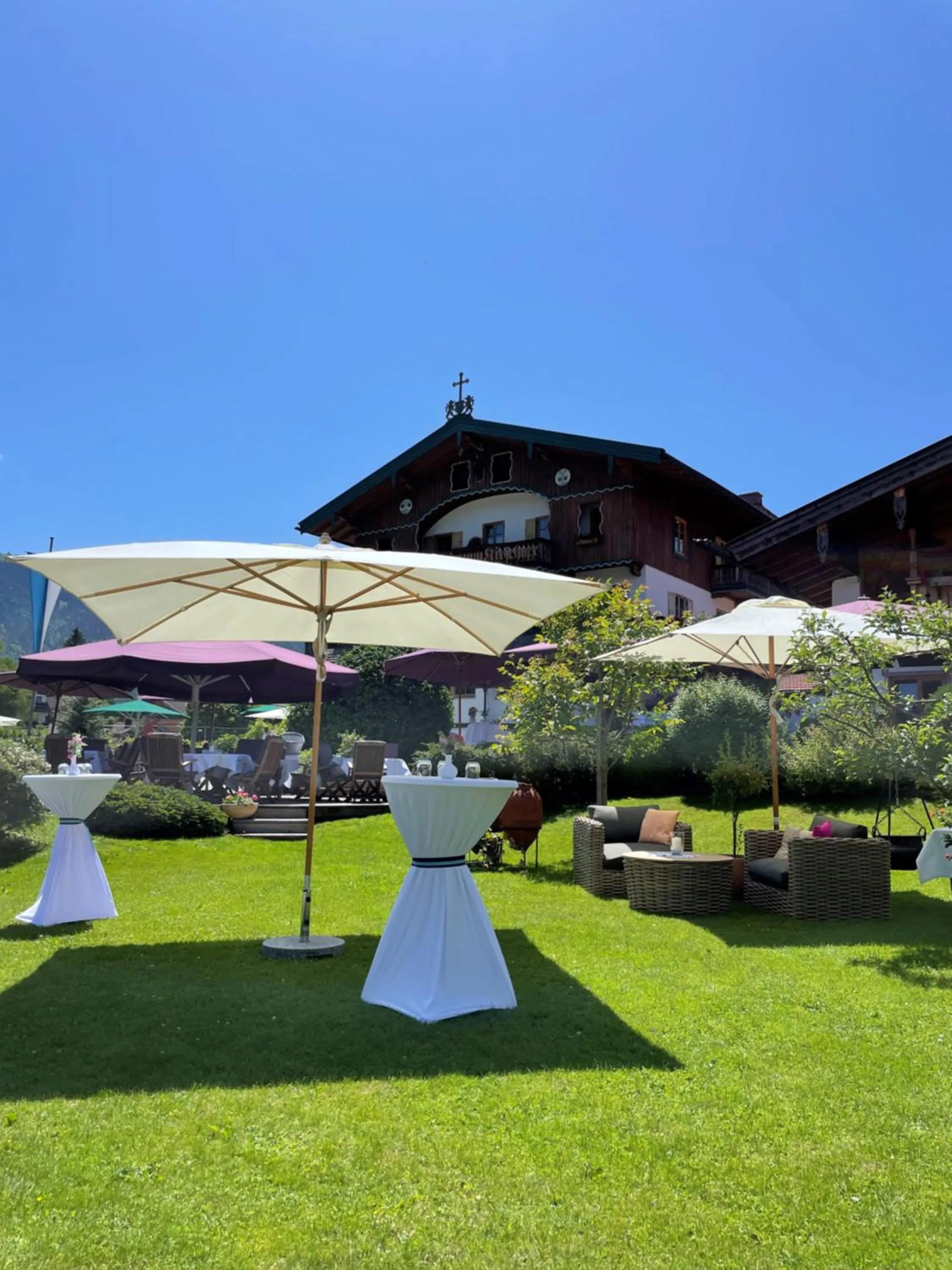 Garden in Hotel Maier zum Kirschner