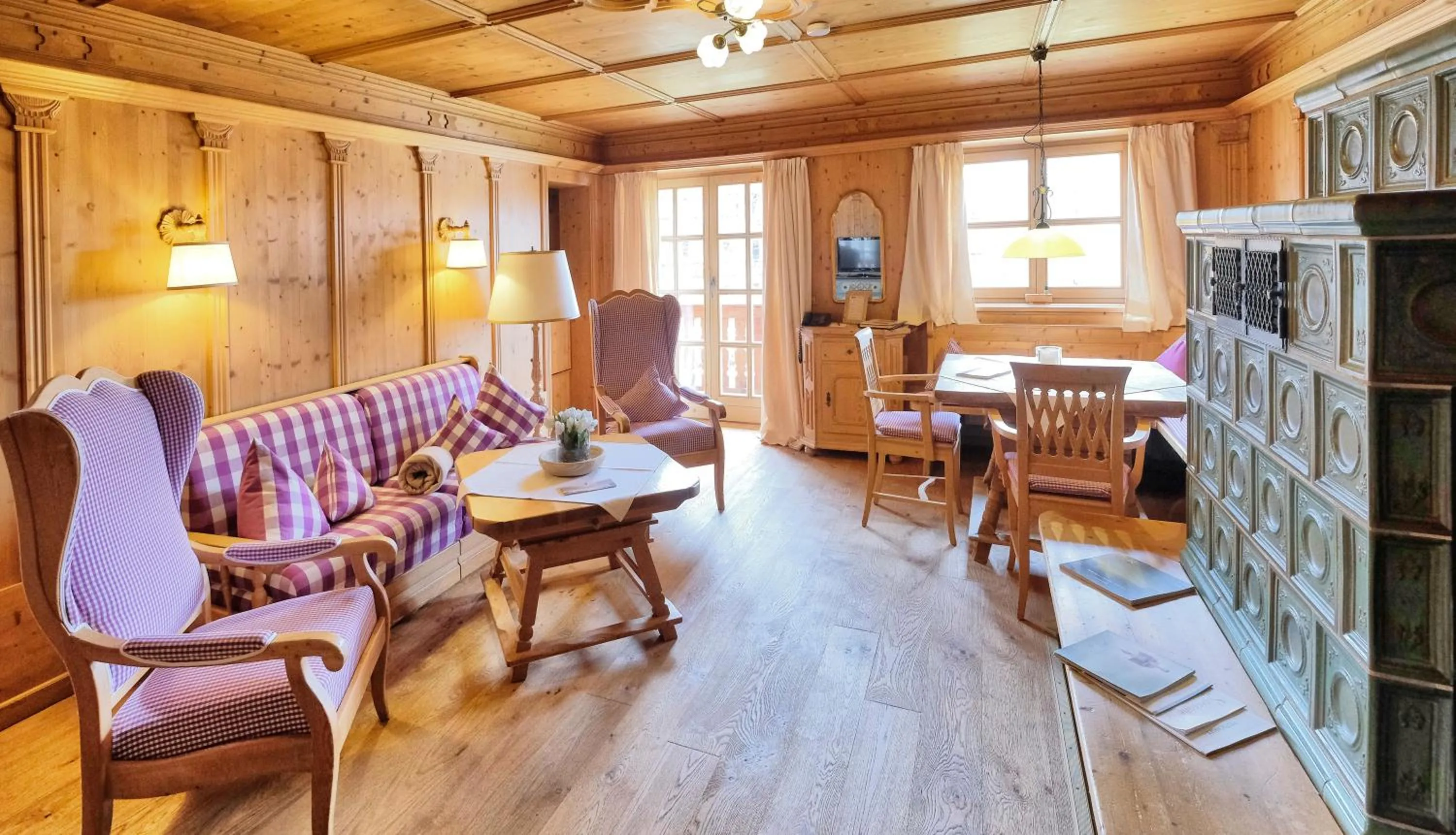 Living room in Hotel Maier zum Kirschner