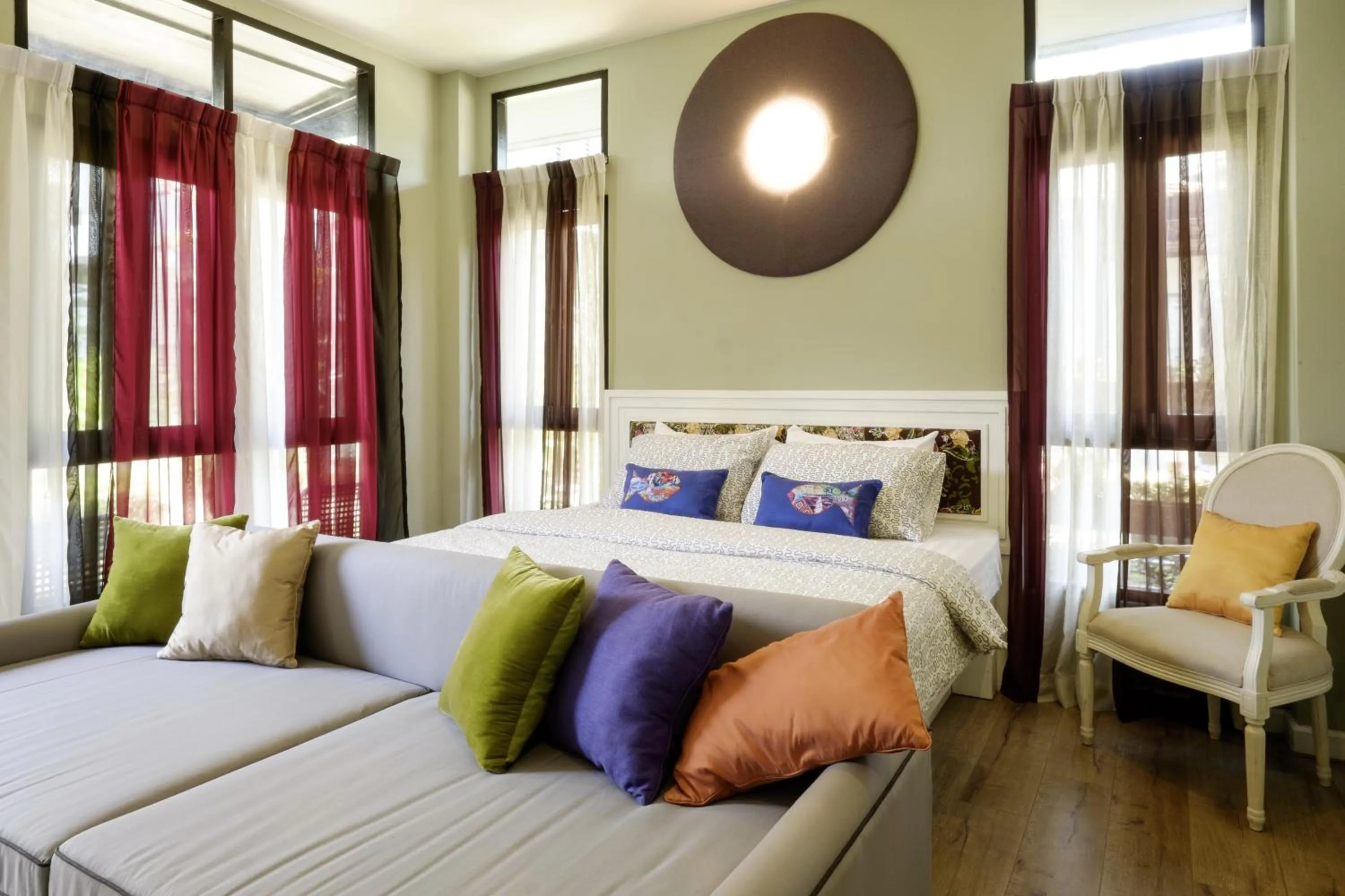 Bedroom, Bed in Amphawa Caza Platuu