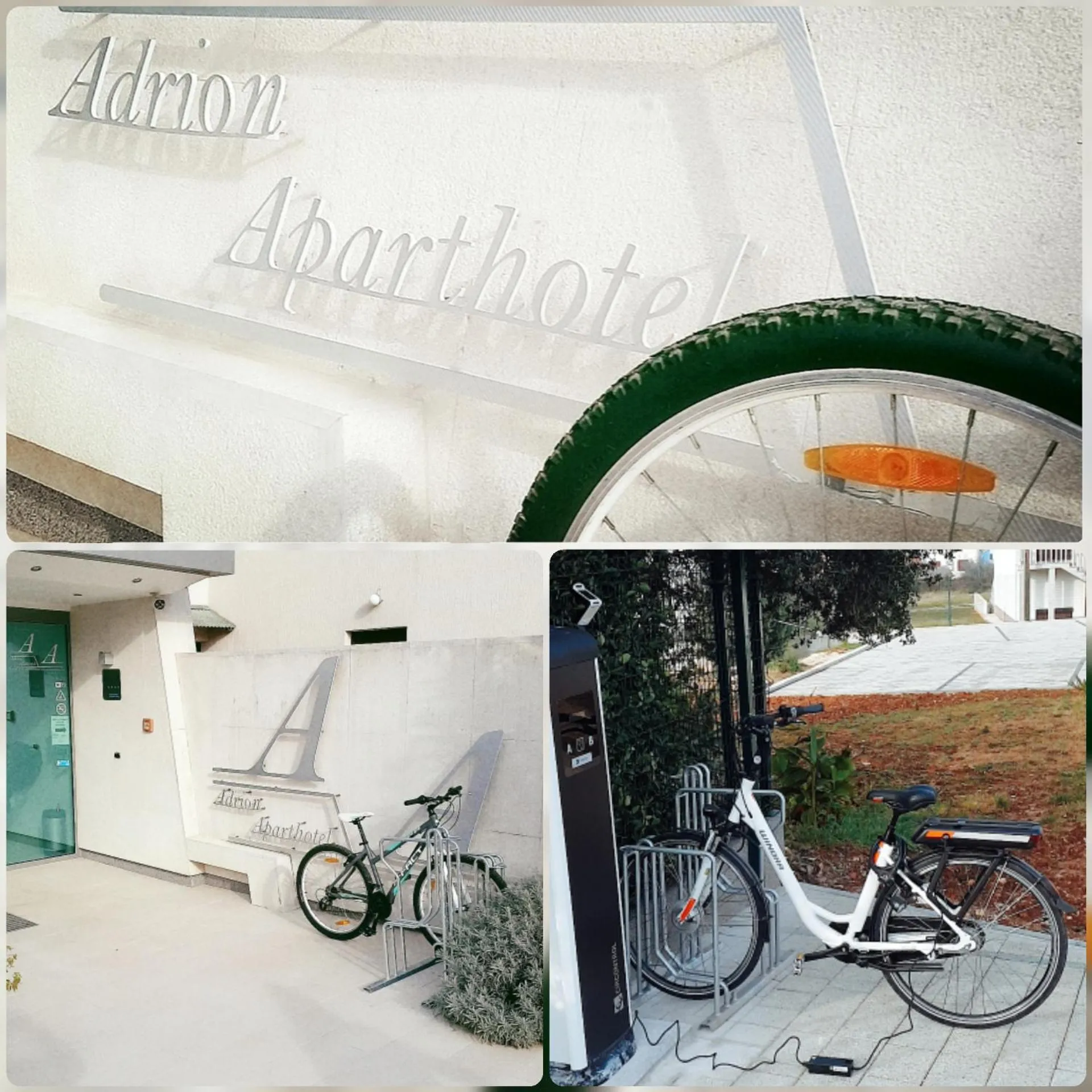 Property logo or sign in Adrion Aparthotel