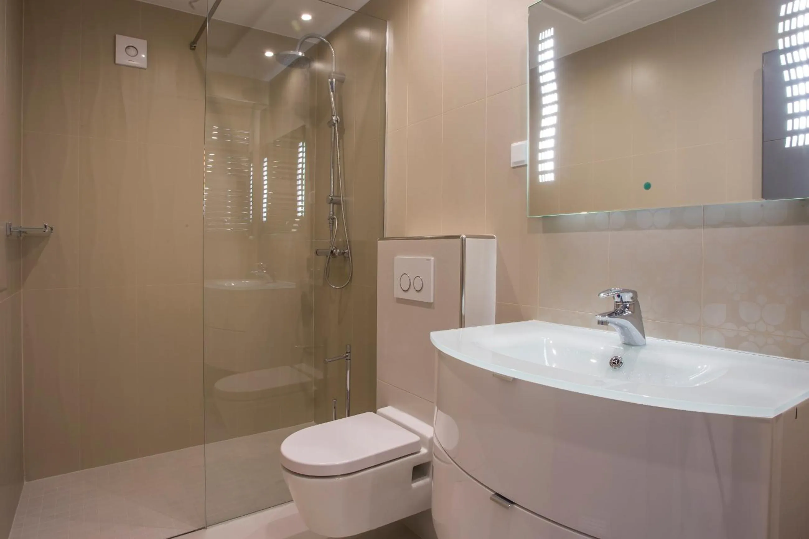 Bathroom in Adrion Aparthotel