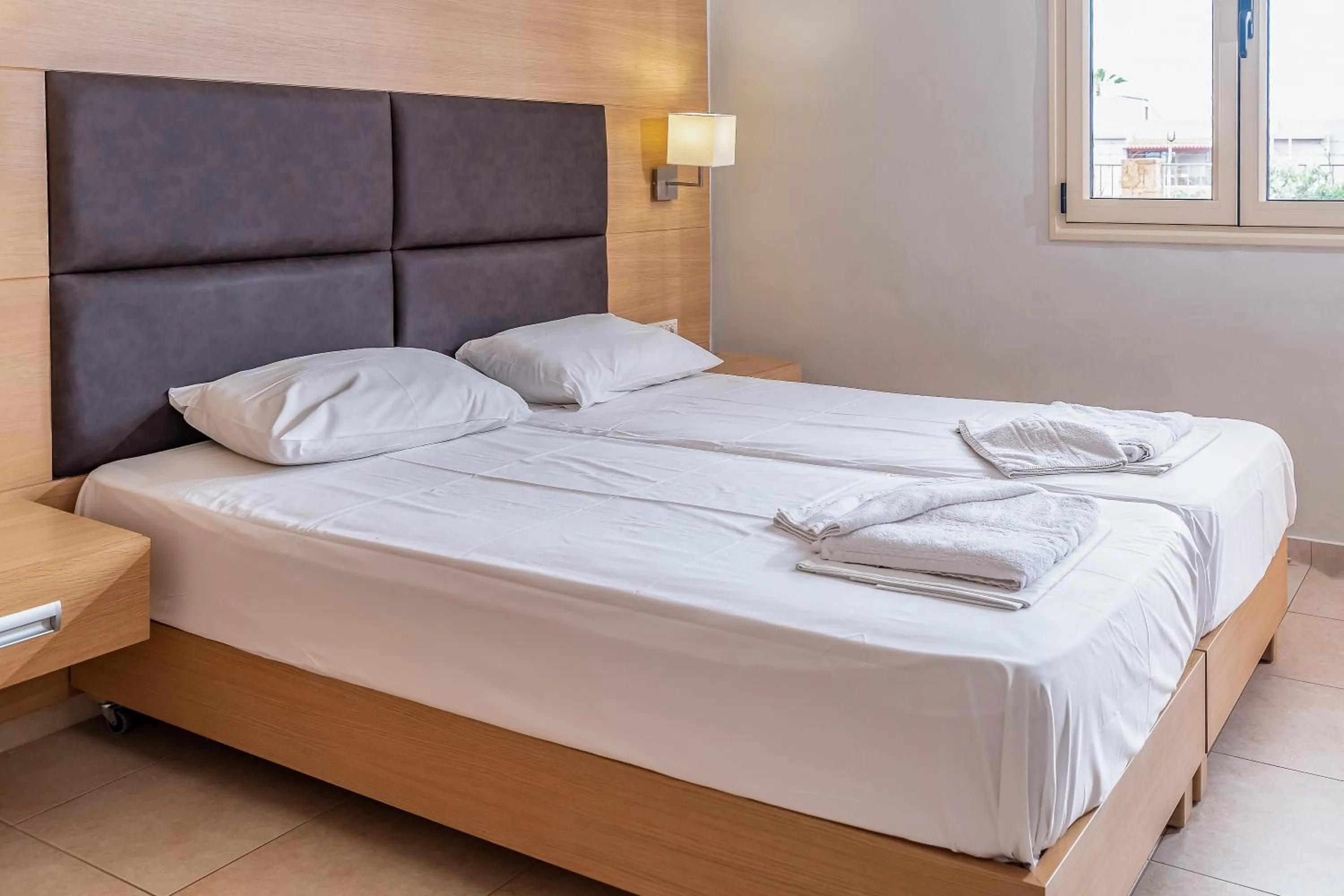 Bed in Pleasure Beach Hotel