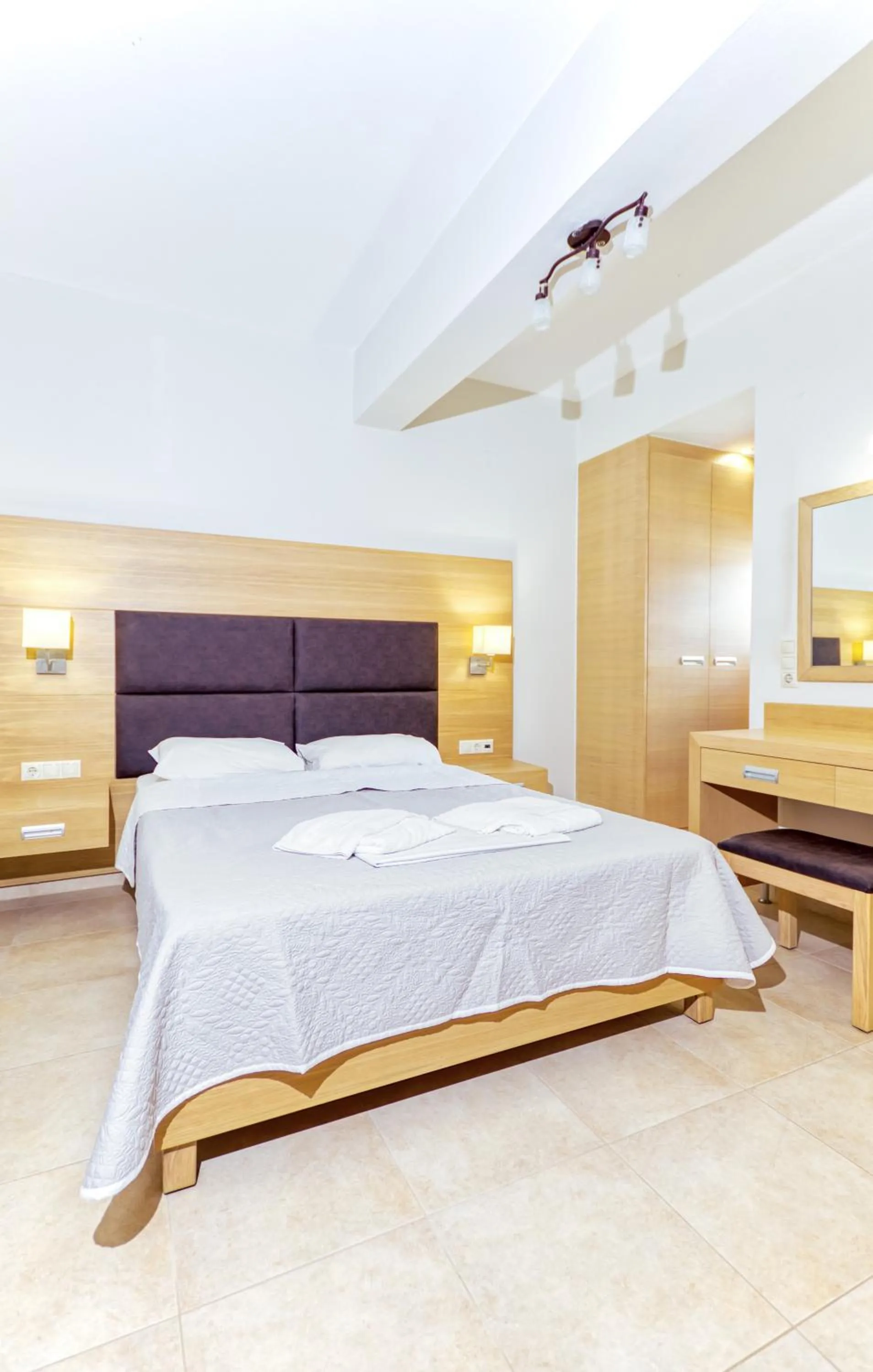 Bed in Pleasure Beach Hotel