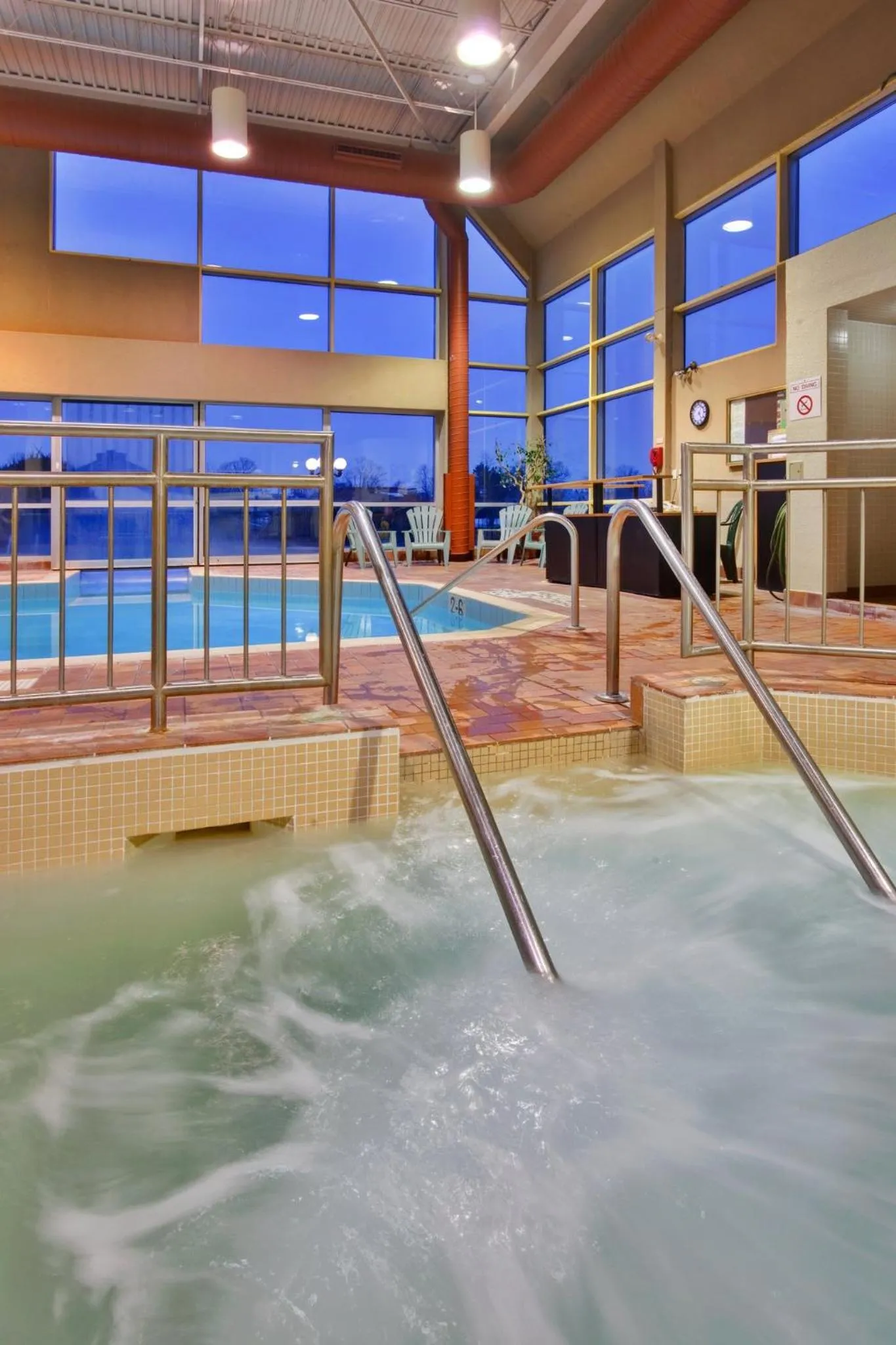 Swimming pool in Holiday Inn Hotel Peterborough Waterfront by IHG