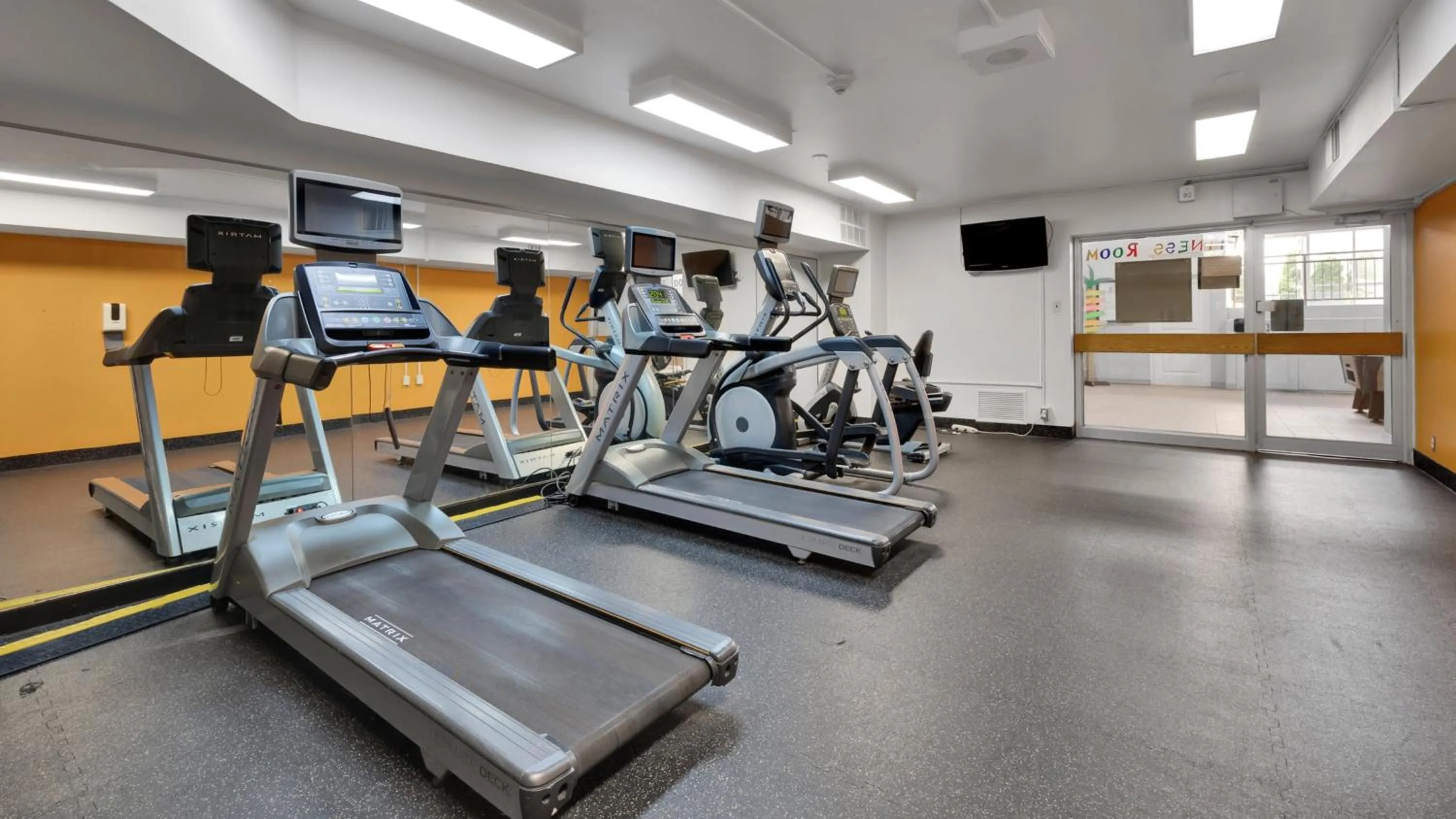 Fitness centre/facilities in Holiday Inn Hotel Peterborough Waterfront by IHG