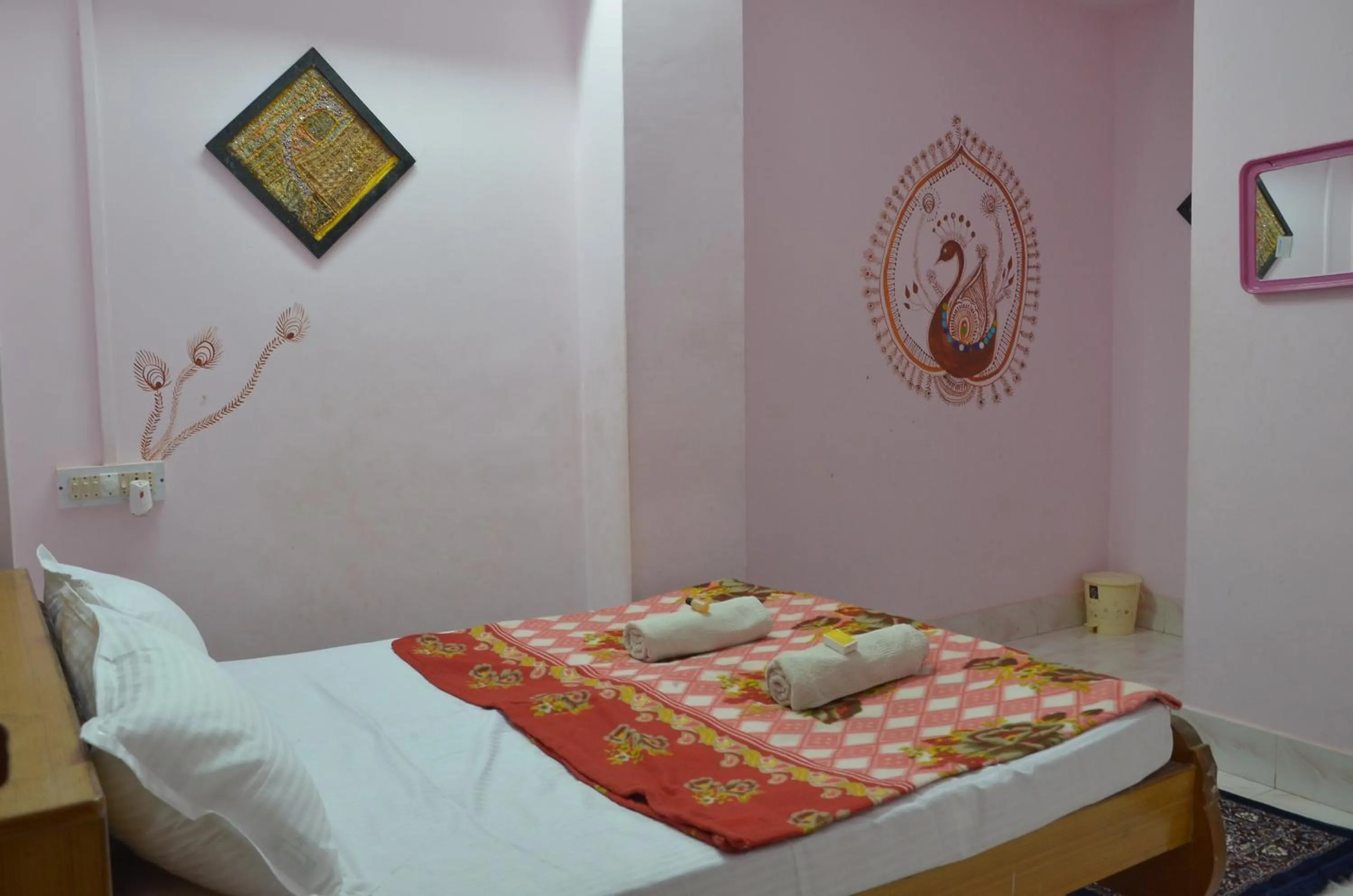 Bed in Hotel Siddhartha