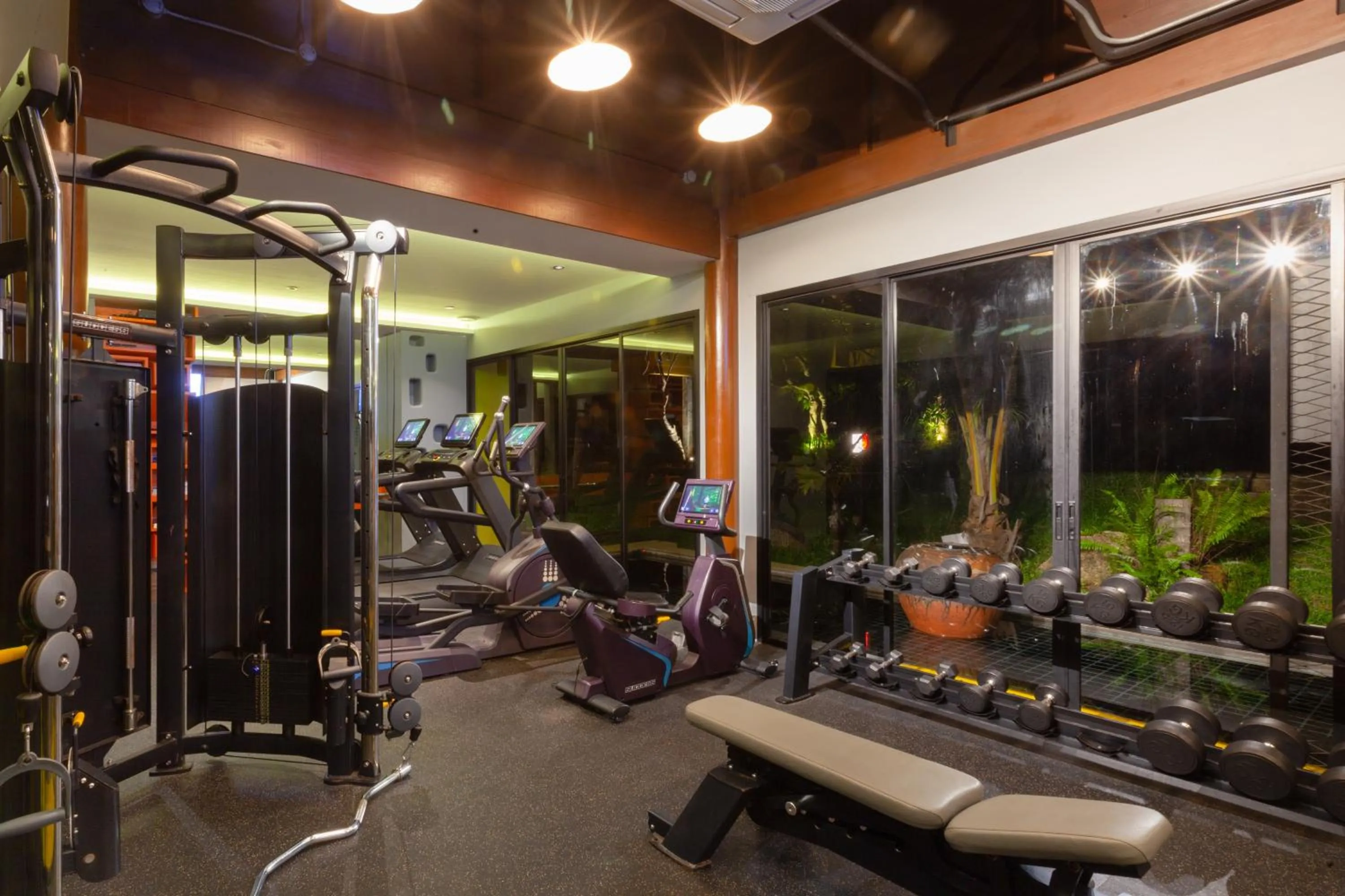 Fitness centre/facilities in New Star Beach Resort