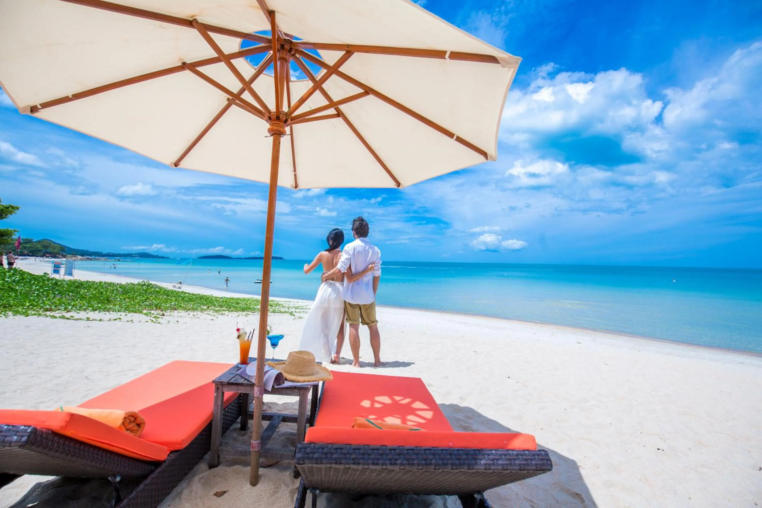 People in New Star Beach Resort