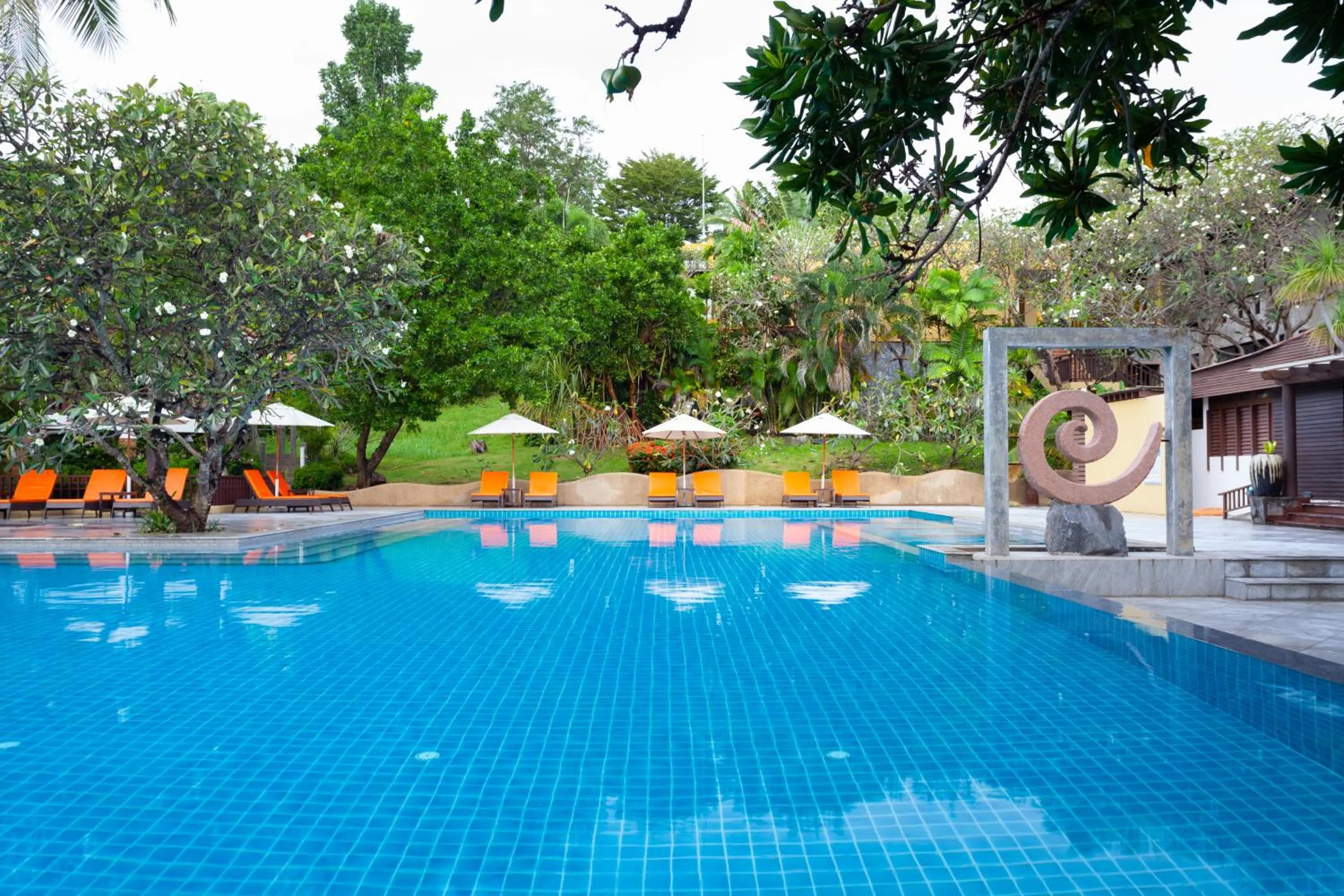Swimming pool in New Star Beach Resort