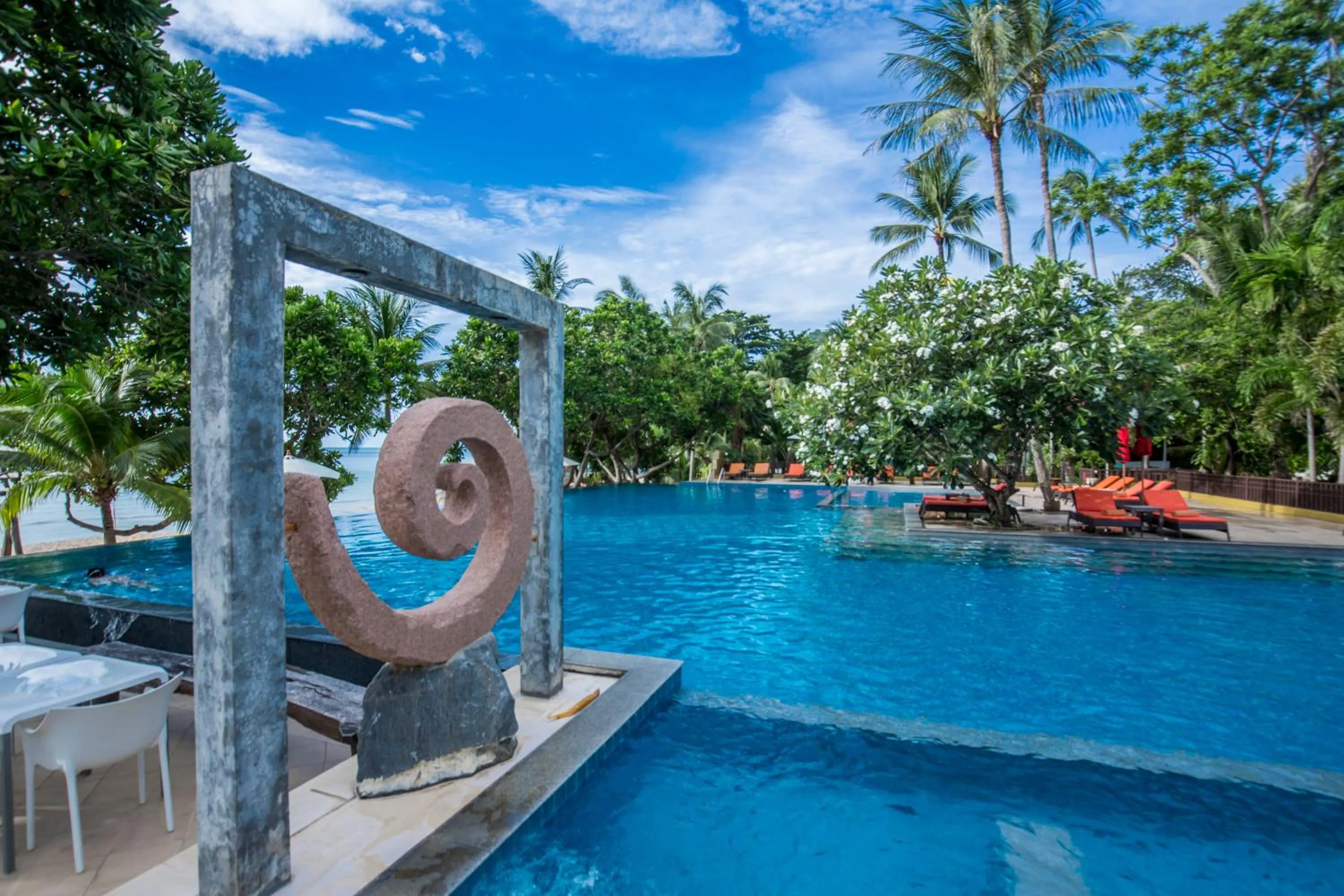 Swimming pool in New Star Beach Resort