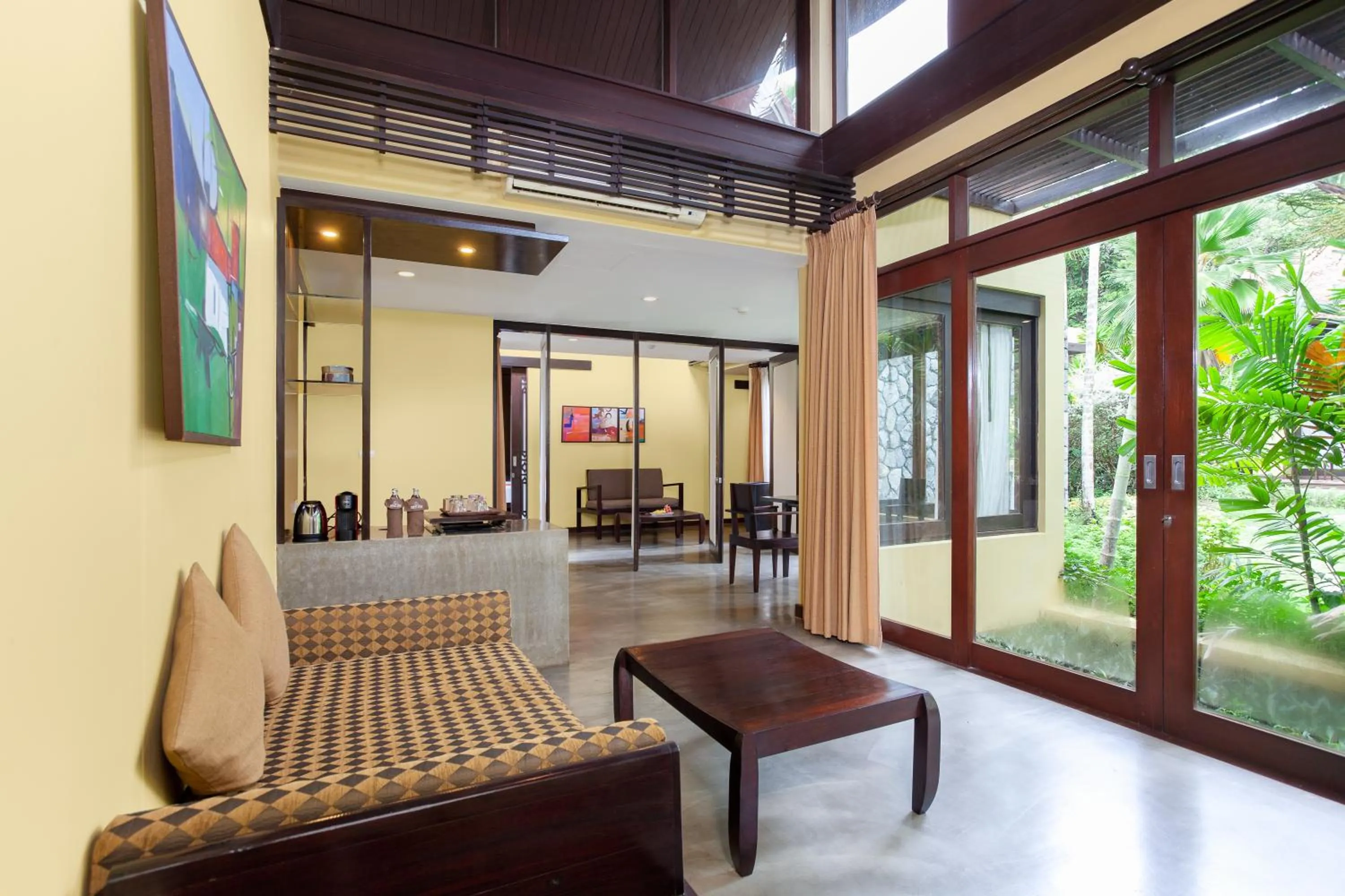 Seating area in New Star Beach Resort