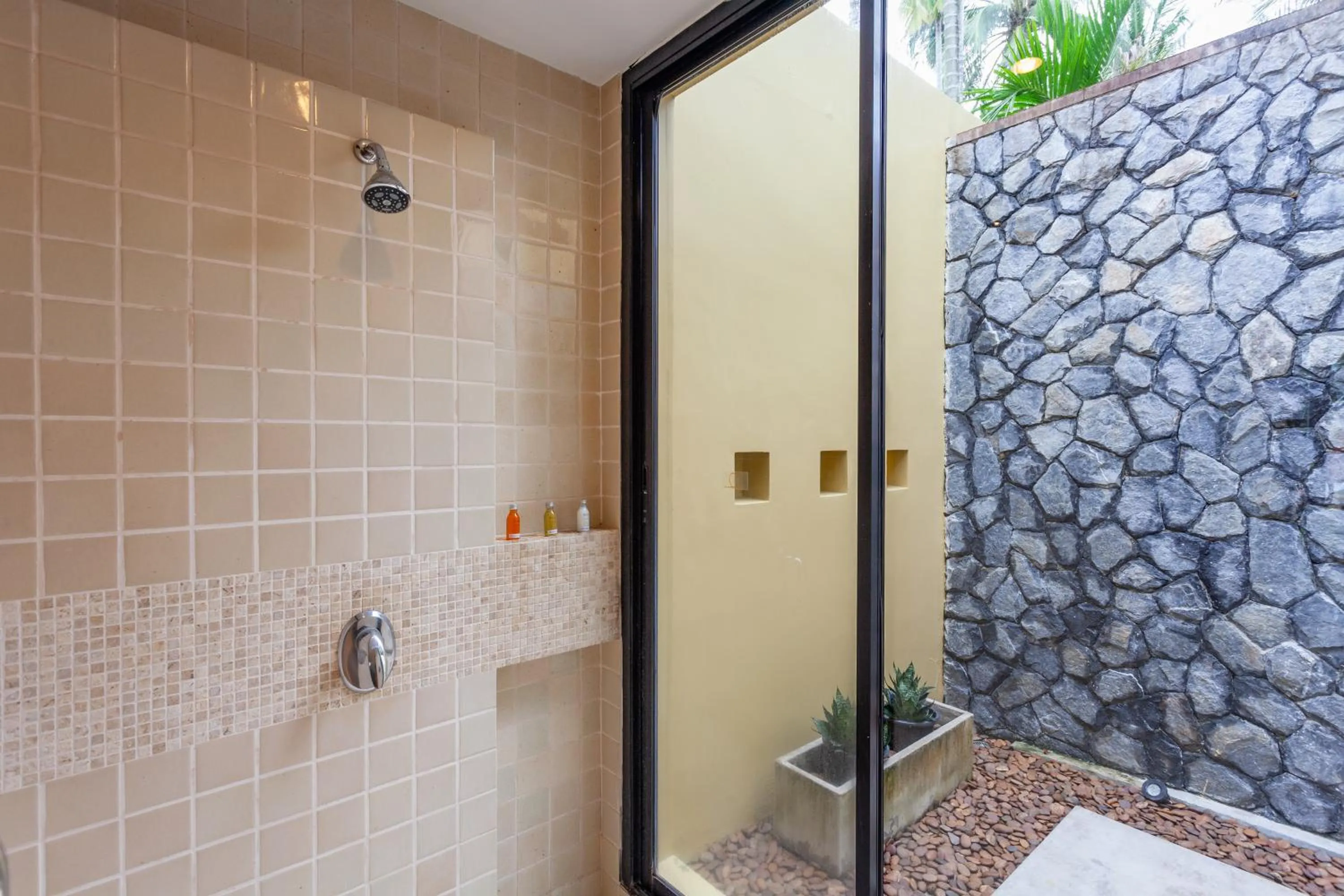 Shower in New Star Beach Resort