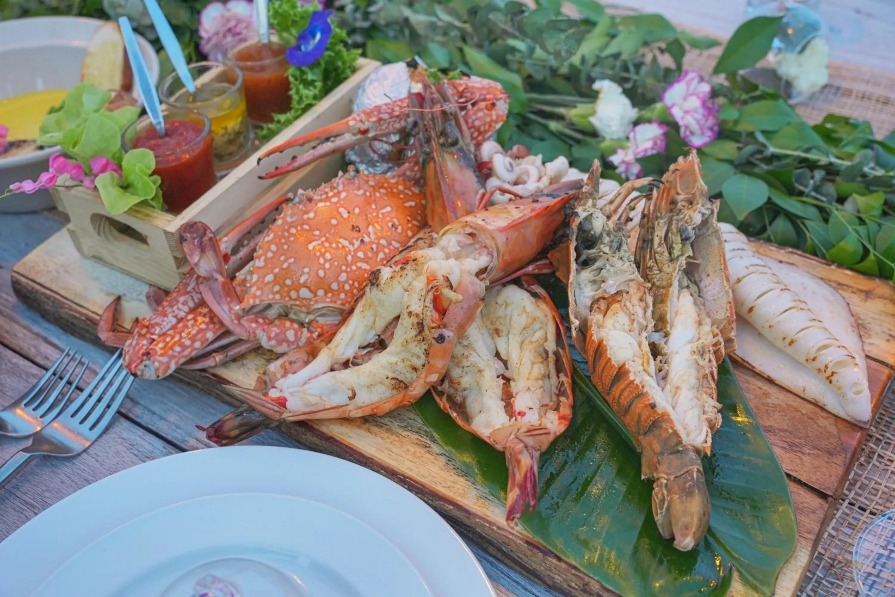 Food close-up in New Star Beach Resort
