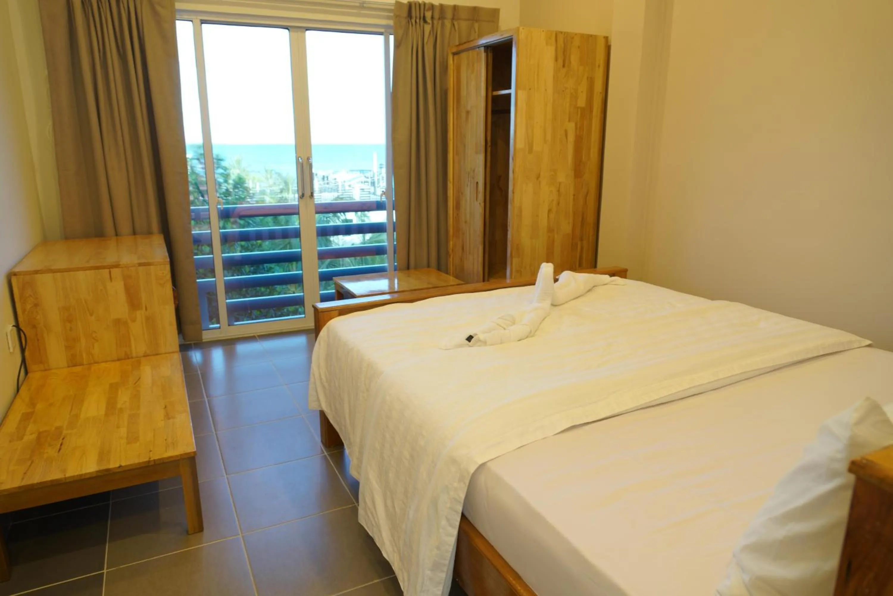 Photo of the whole room, Bed in Sok Heng Guesthouse