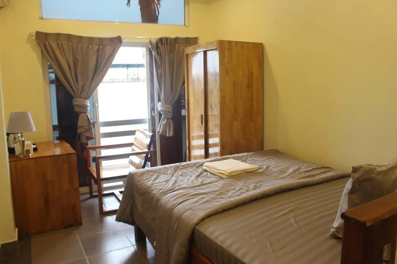 Bed in Sok Heng Guesthouse