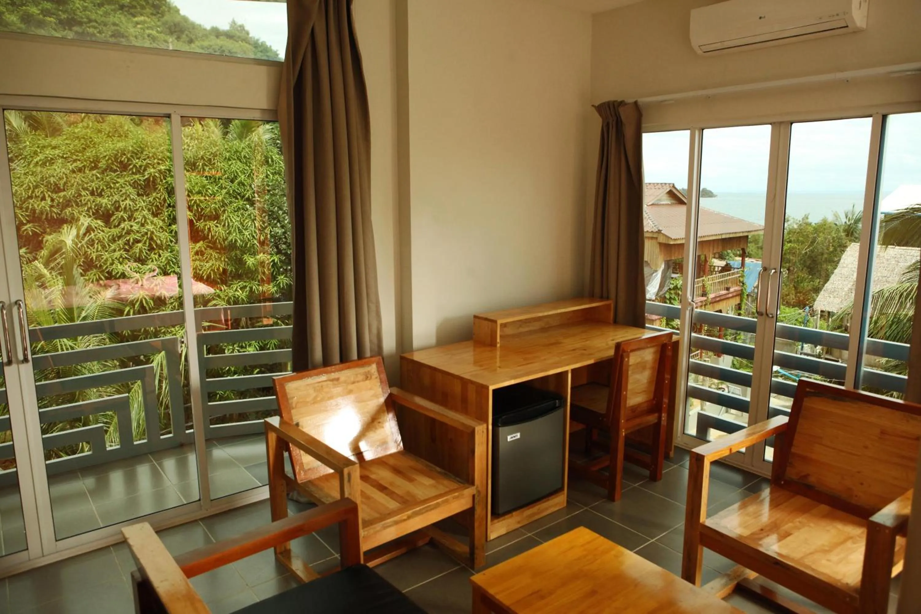 Decorative detail in Sok Heng Guesthouse