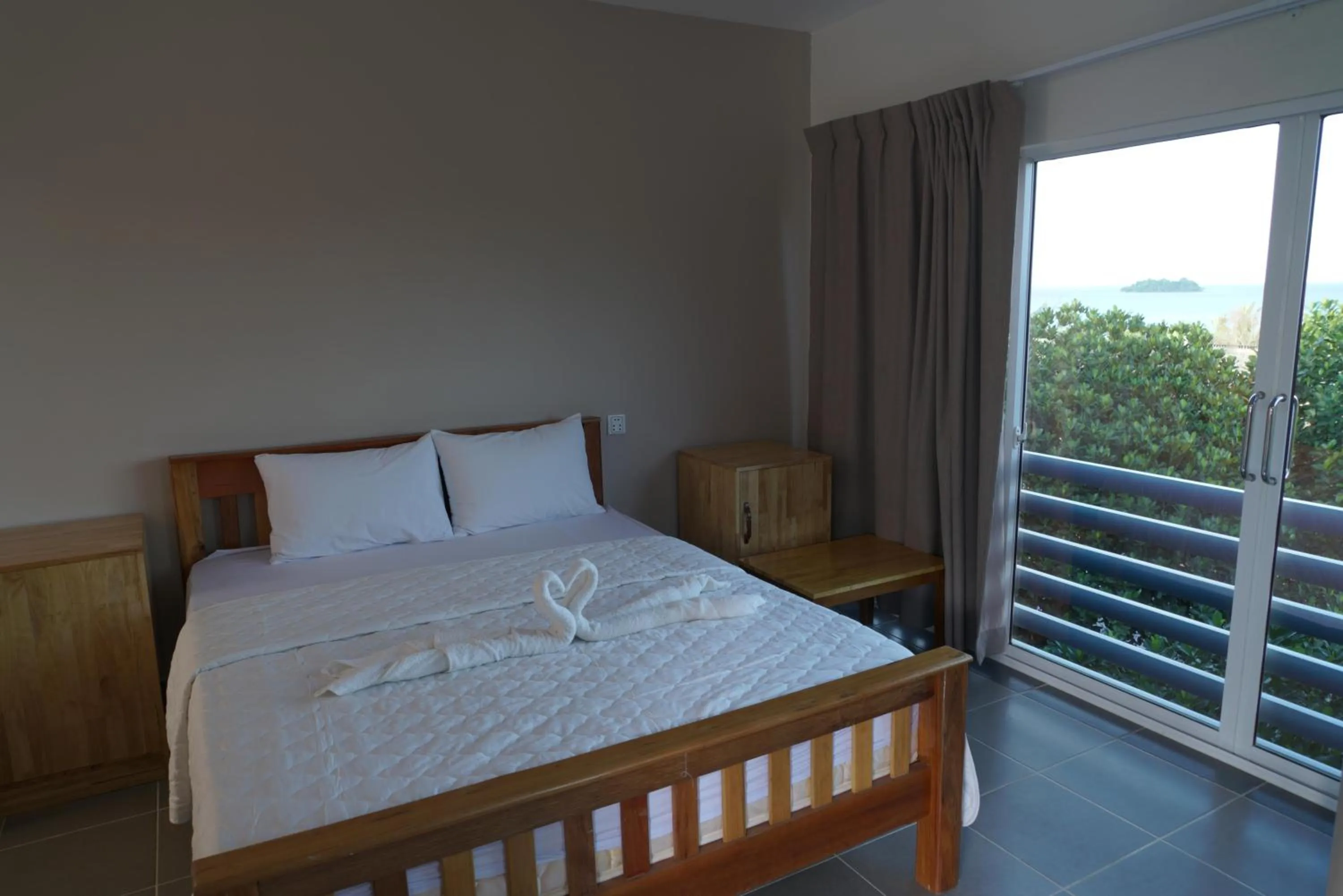 Bed in Sok Heng Guesthouse