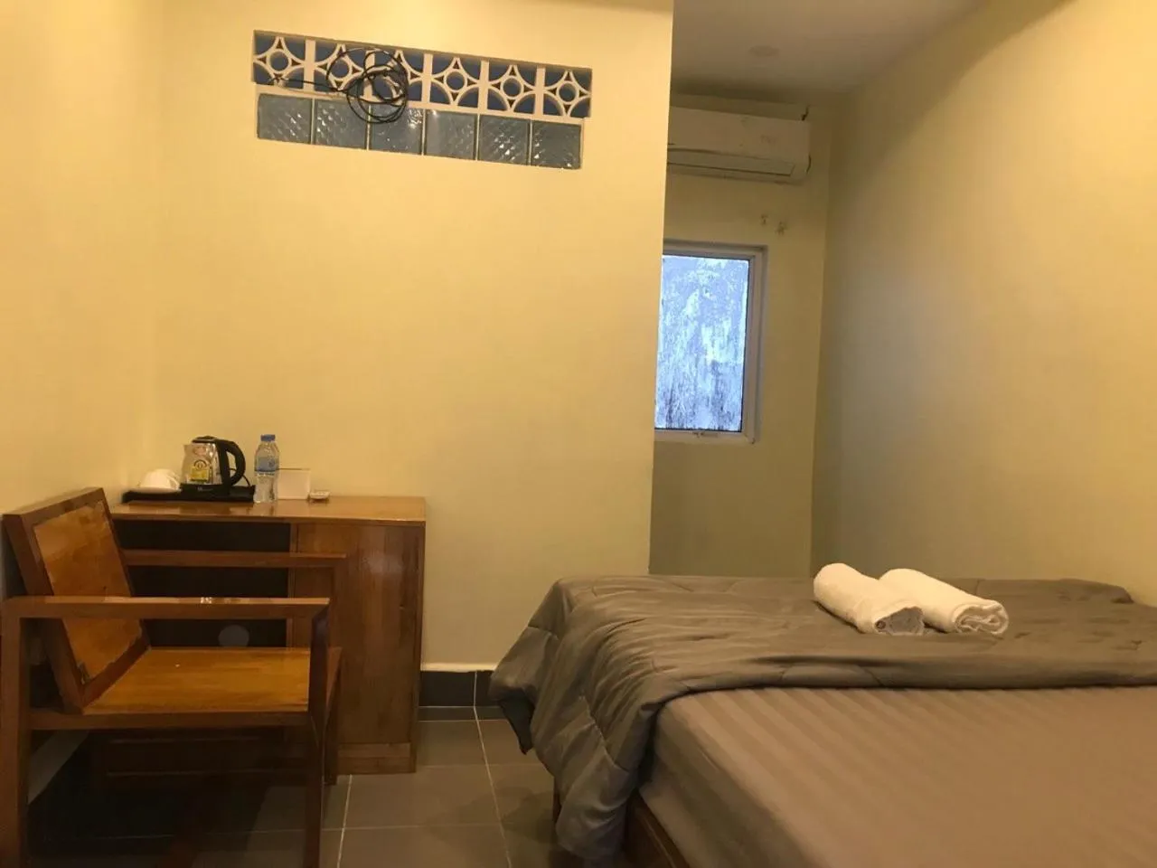 Bed in Sok Heng Guesthouse