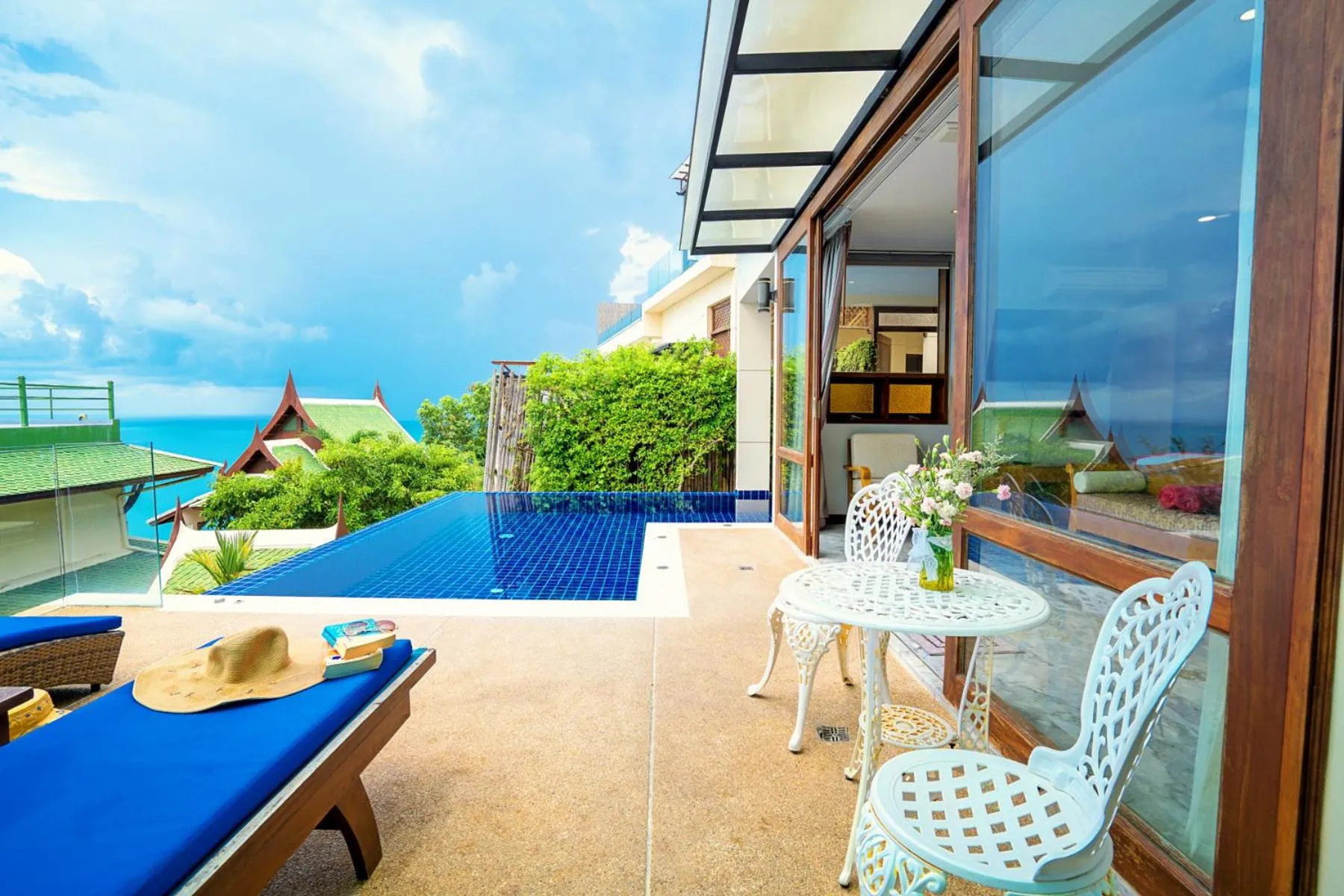 Balcony/Terrace in Sandalwood Luxury Villa Resort