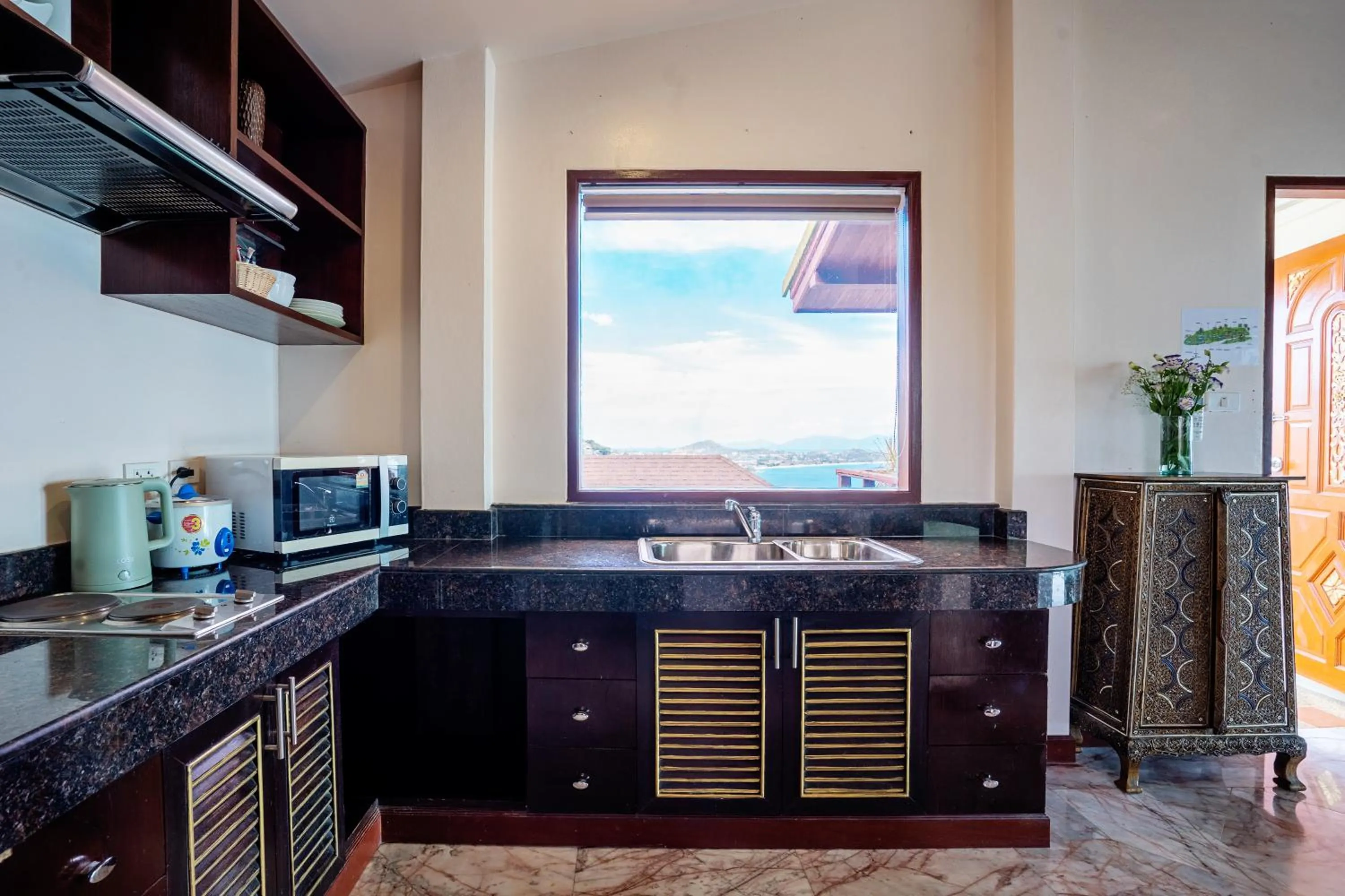kitchen in Sandalwood Luxury Villa Resort