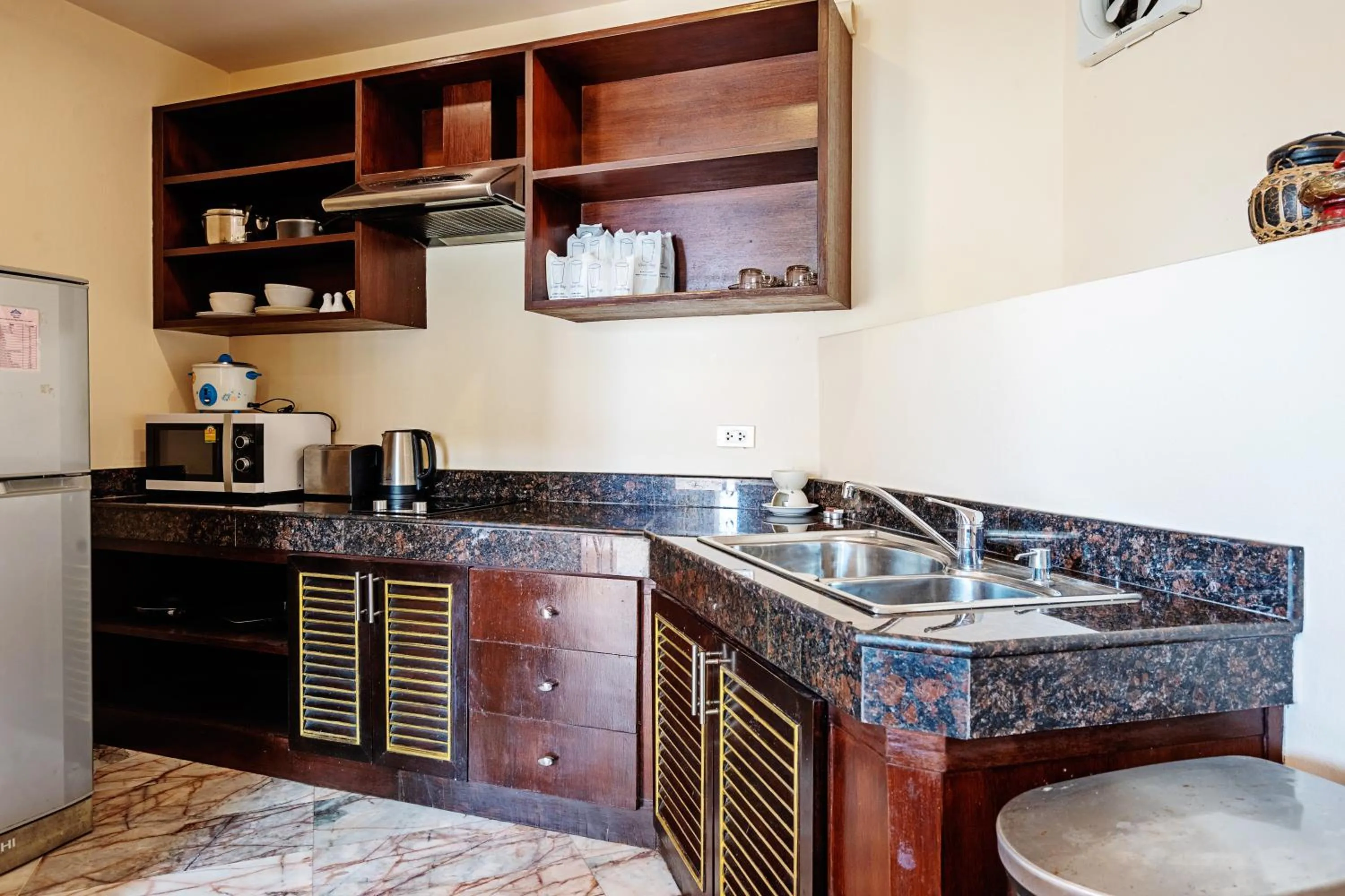 kitchen in Sandalwood Luxury Villa Resort