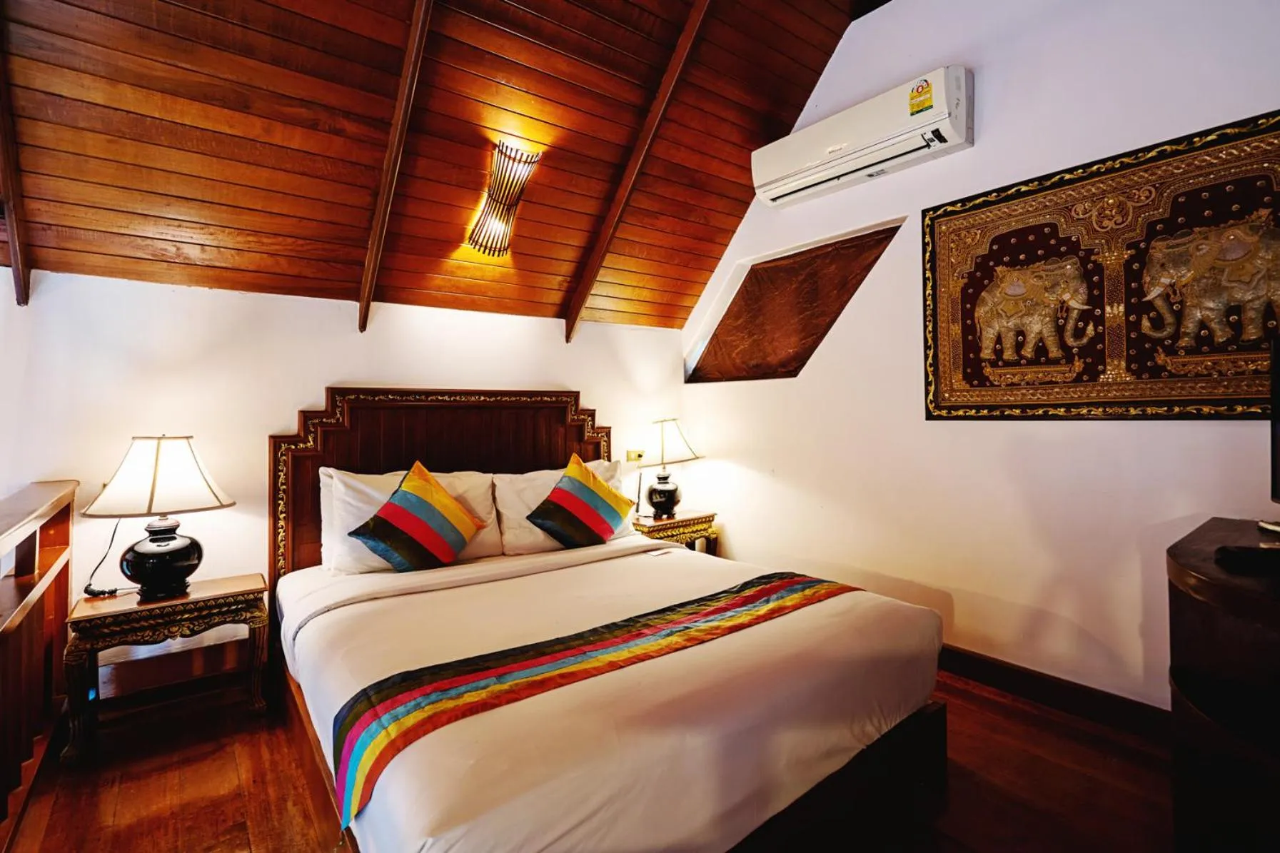 Bedroom, Bed in Sandalwood Luxury Villa Resort