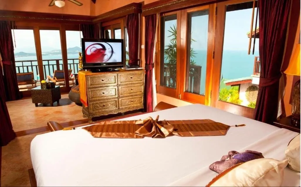 Bedroom, Bed in Sandalwood Luxury Villa Resort