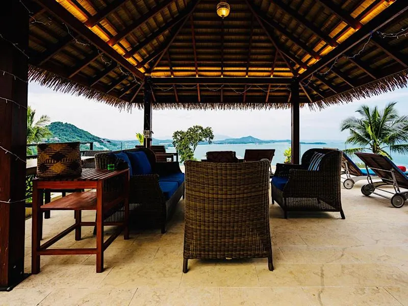 Seating area in Sandalwood Luxury Villa Resort
