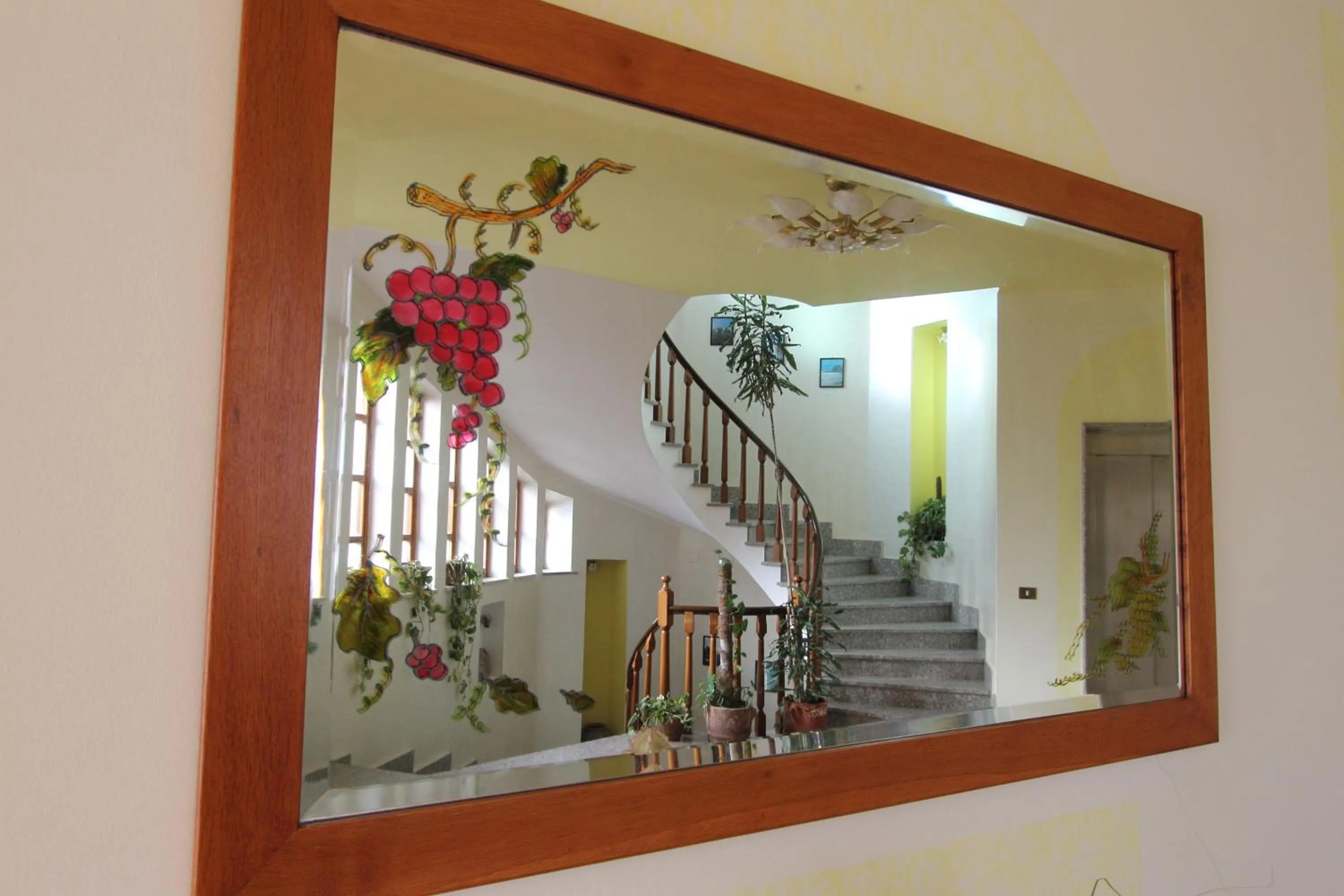 Decorative detail in Castelvetere Hotel