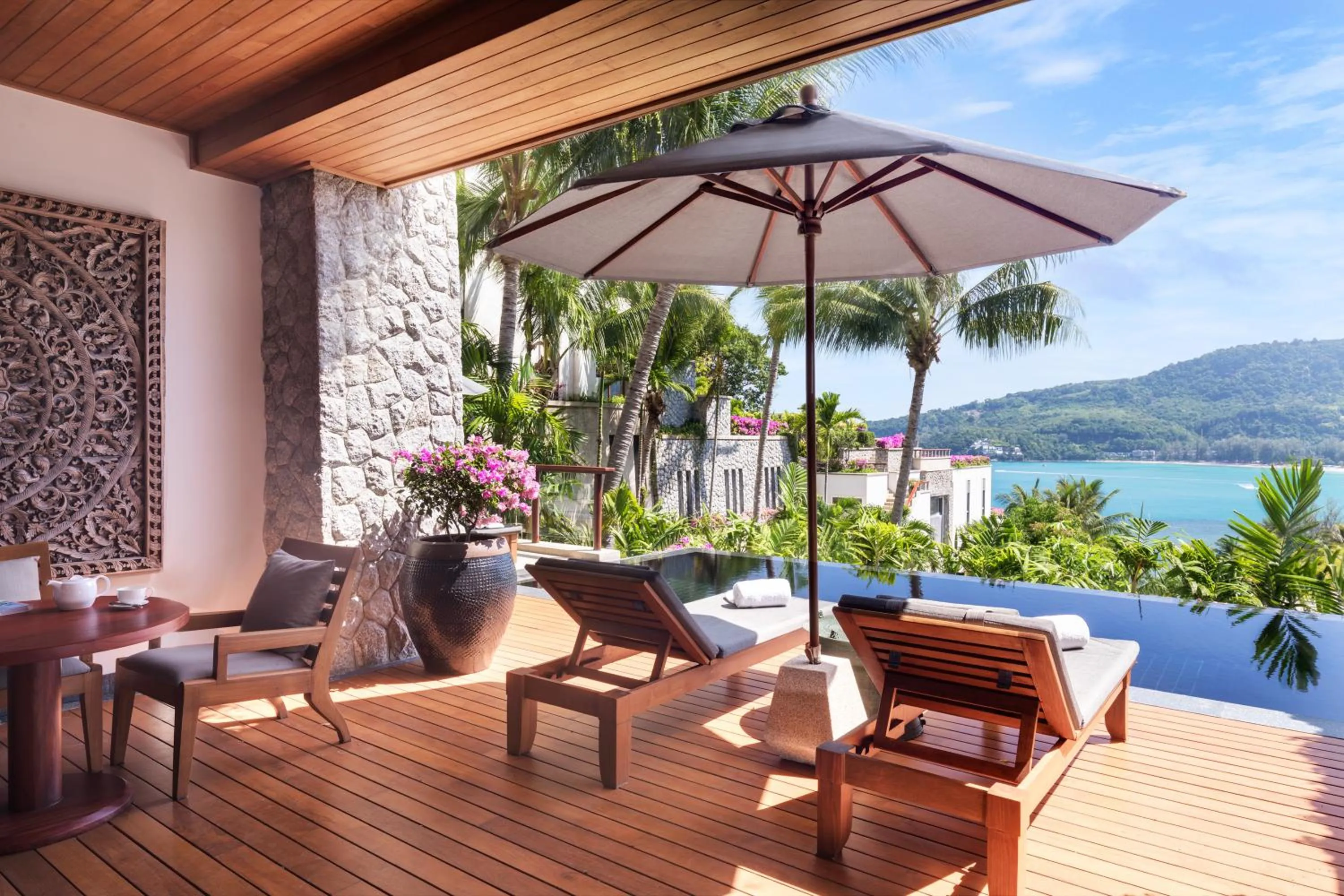 Pool view in Andara Resort Villas