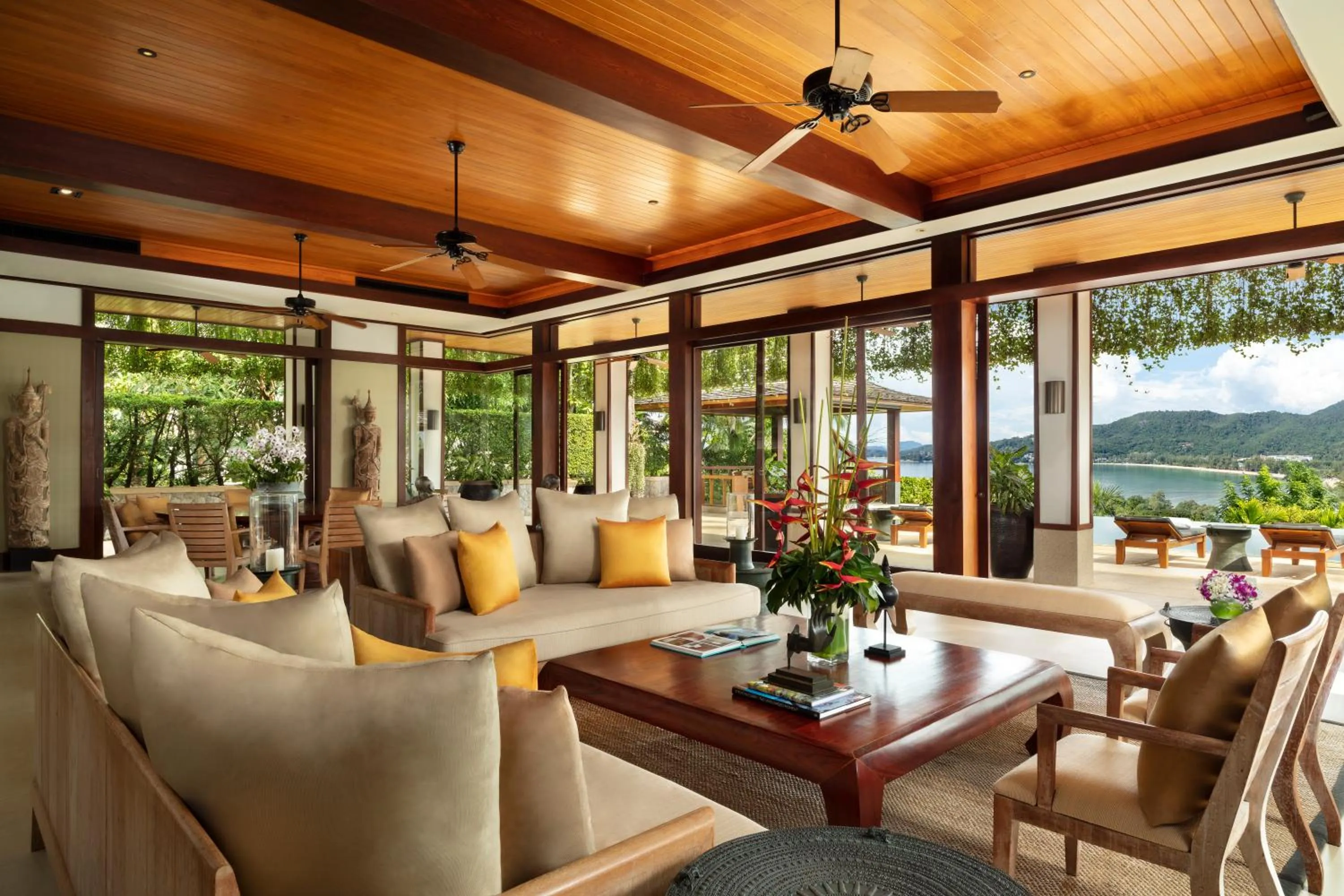 Living room in Andara Resort Villas