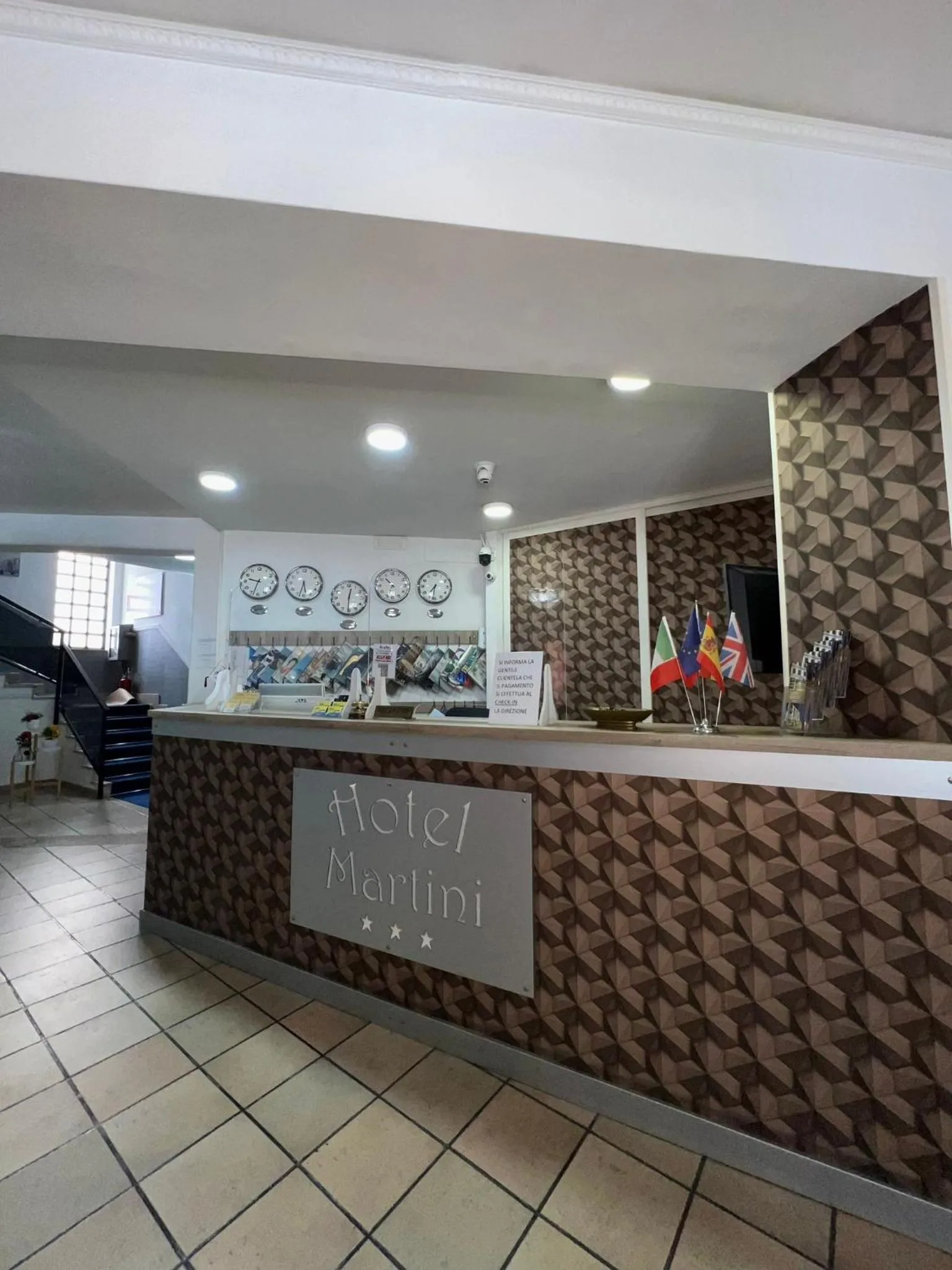 Lobby or reception in Hotel Martini