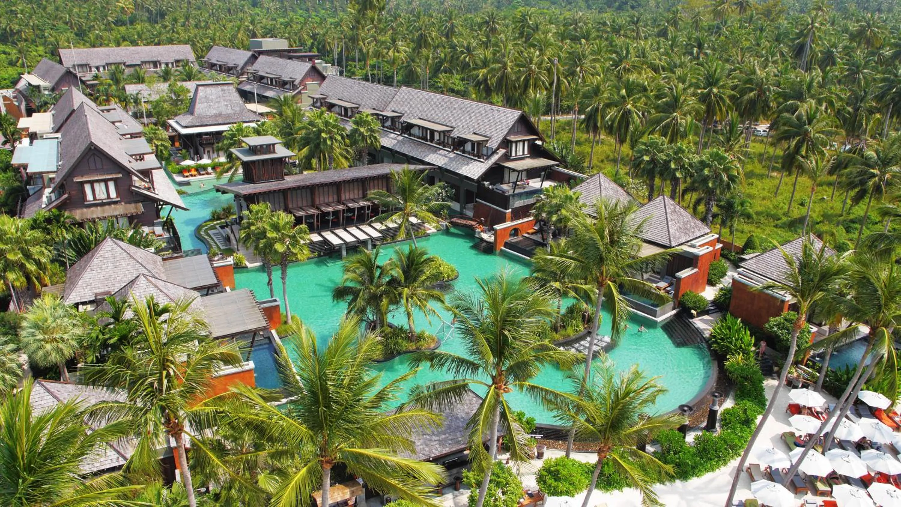 Bird's eye view in Mai Samui Beach Resort & Spa - SHA Plus