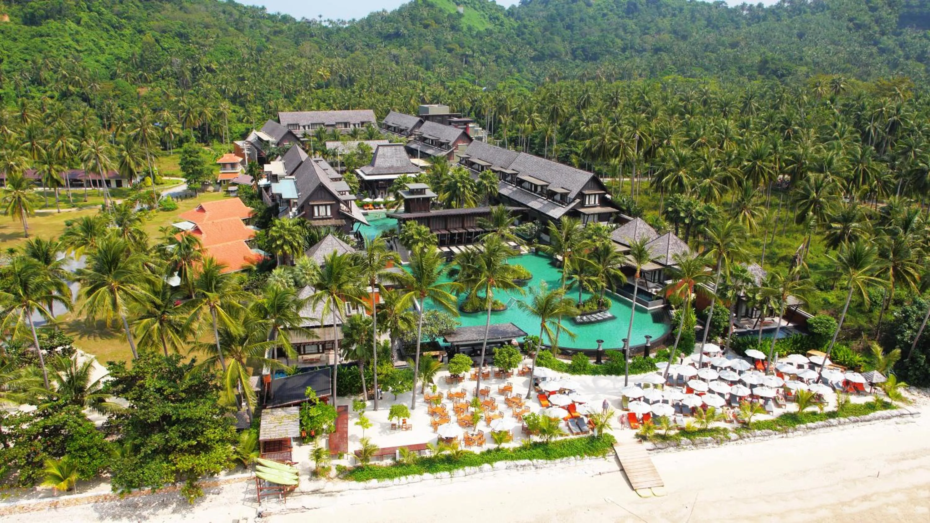 Bird's eye view in Mai Samui Beach Resort & Spa - SHA Plus
