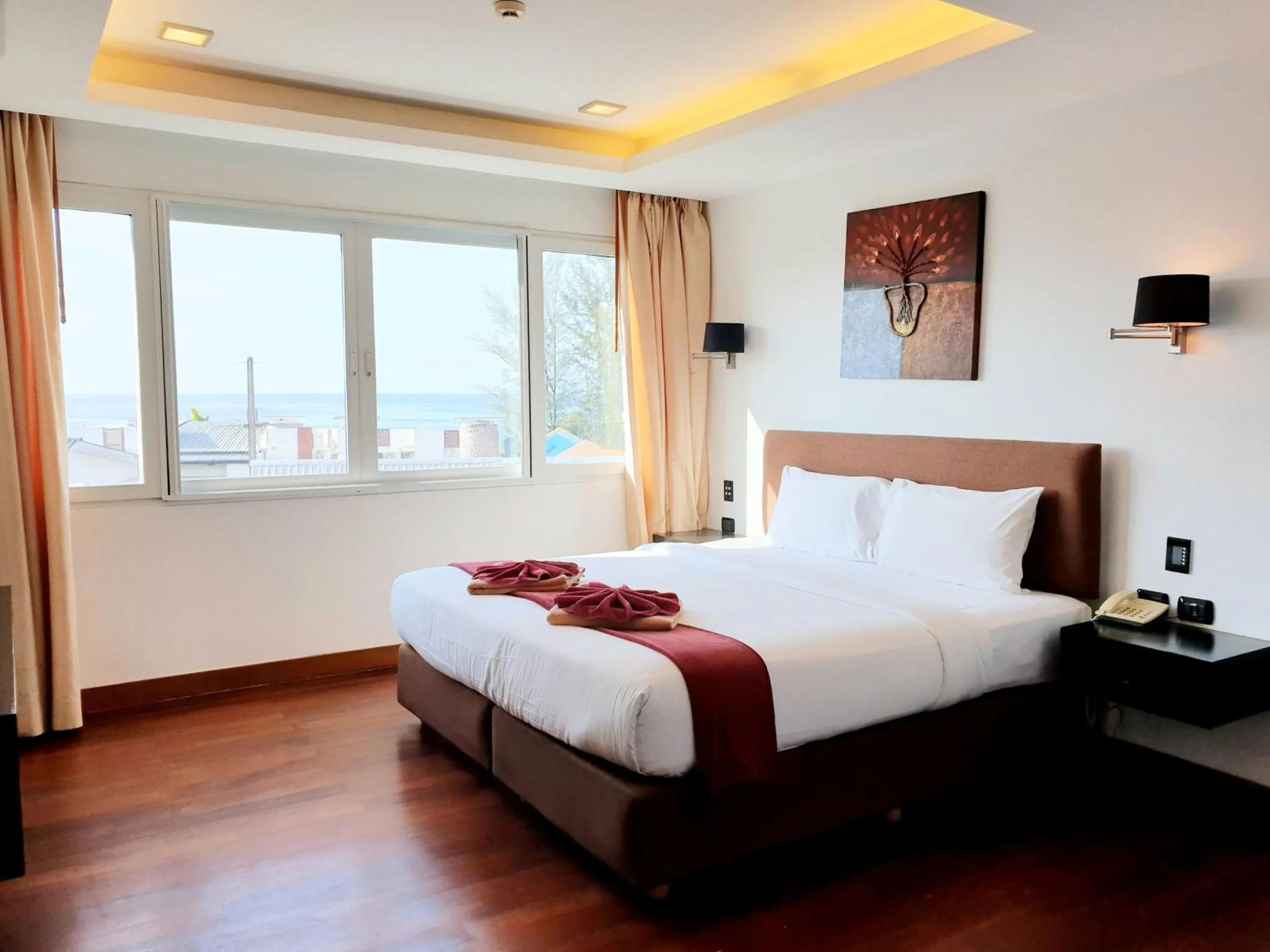 Bedroom, Bed in The Palms, Kamala Beach - SHA Extra Plus