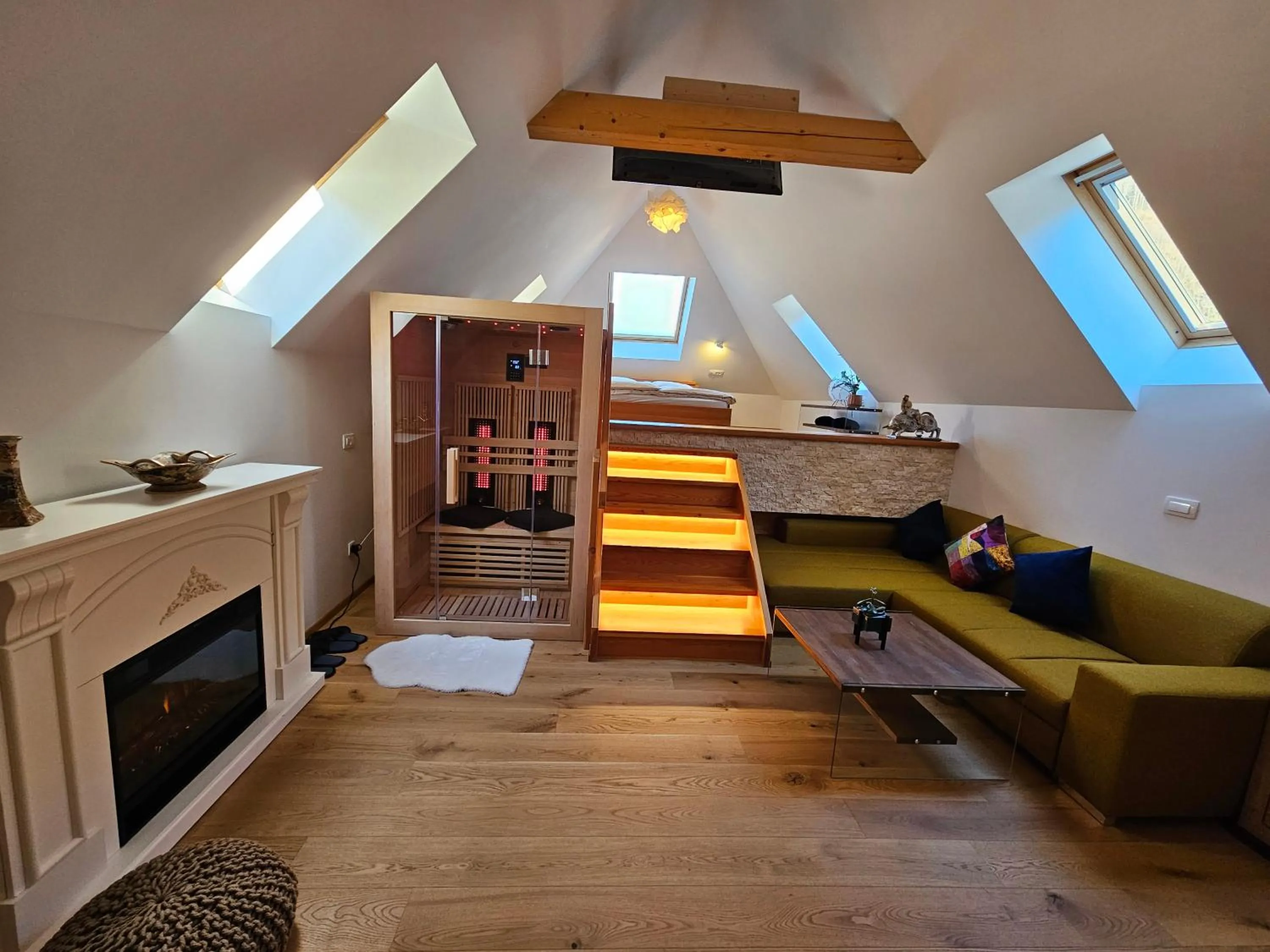 Sauna in Hiša Ojstrica