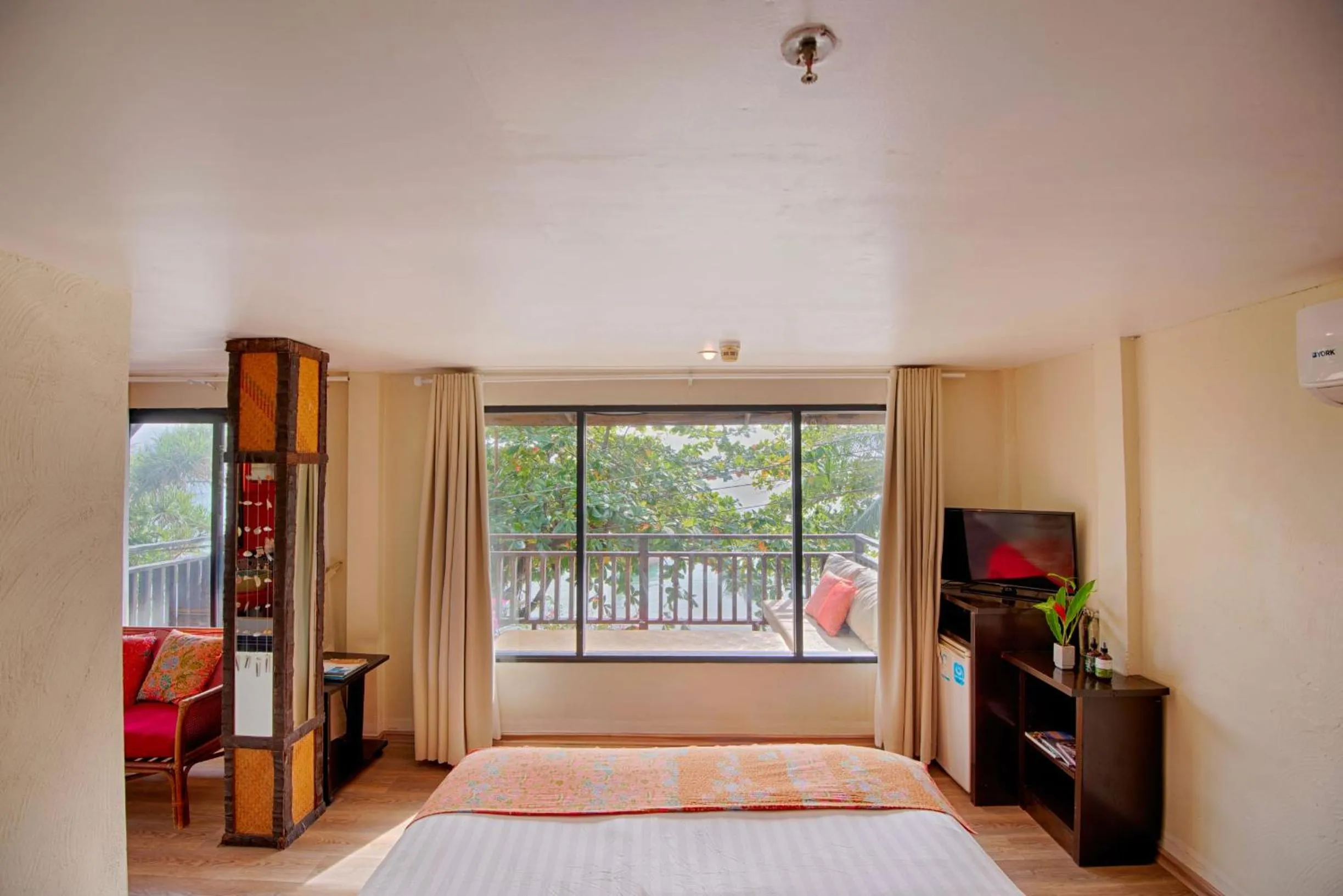View (from property/room), Bed in Vacation Village Phra Nang Inn - SHA Extra Plus