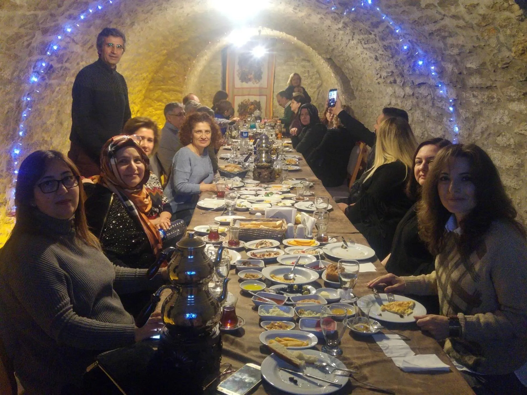 group of guests in Akbulut Konak