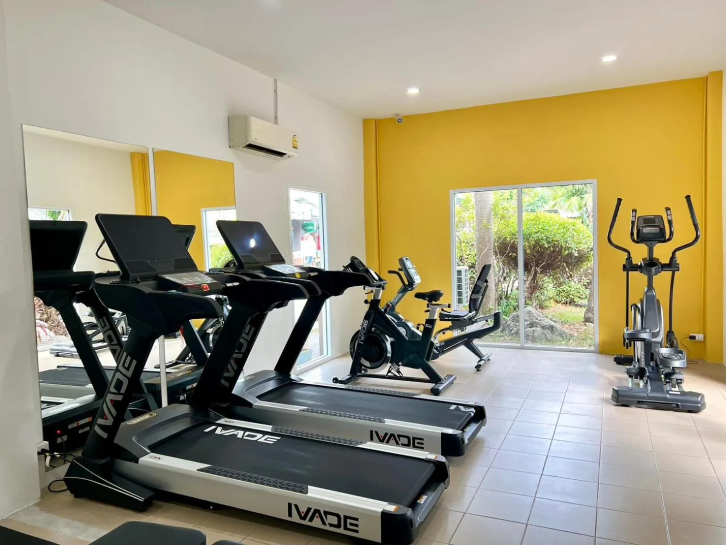 Fitness centre/facilities in The Green Park Resort