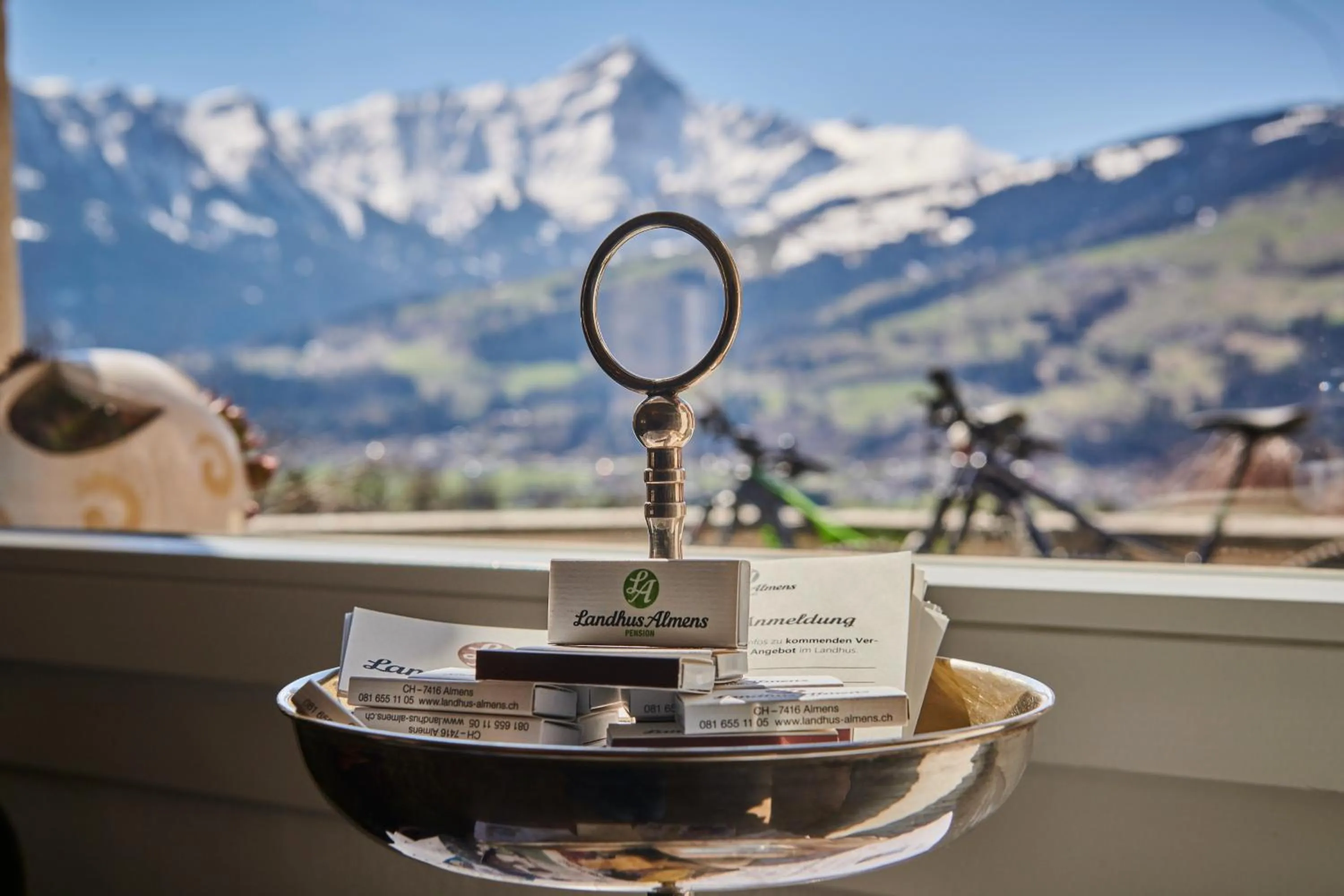 Mountain view in Landhus Almens